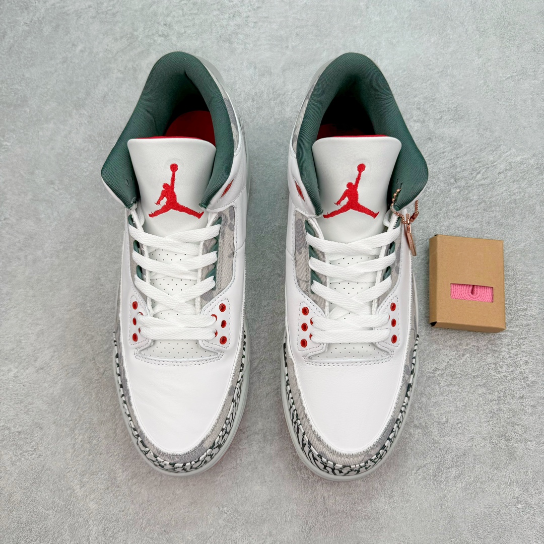 图片[2]-💰280 ＃F版 Air Jordan AJ3 Retro Wings 鲜花白粉绿 HM6993-100 原楦原纸板开发 确保原汁原味 原厂皮料质感色泽绝无偏差 完美中底拉帮 原厂中底钢印  原档案大底 如假白送 大底纹路 气垫通透度PU的回弹性均百分百还原 原厂电绣鞋舌飞人刺绣针数立体讲究精细欢迎对比正品原鞋 SIZE：36 36.5 37.5 38 38.5 39 40 40.5 41 42 42.5 43 44 44.5 45 46 47.5 编码：Fby3936050-运动鞋