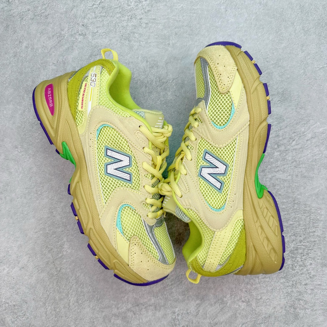 图片[3]-💰130 New Balance NB530 新百伦复古透气跑步鞋 抛弃过往以皮革为主的人气轮廓 以极具复古风范的跑鞋外观呈现 设计上全鞋以简约清爽的纯白色作基底 鞋身覆盖大面积织物网眼材质 并于鞋头、鞋带孔眼片等细节处点缀对比鲜明的反光银镀层凸显 鞋舌、侧身等位置则辅以一贯的「N」字标志和品牌徽标彰显身份 最后通过搭载的 ABZORB 缓震中底完善整体造型 Size：36 37 37.5 38 38.5 39 40 40.5 41 42 42.5 43 44 45 编码：Fby2936000-运动鞋