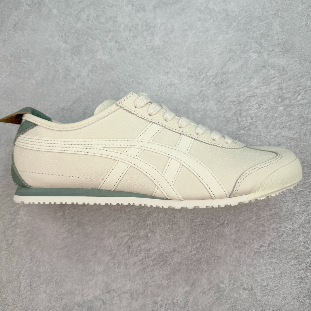 💰160 ＃HK纯原 Asics Onitsuka Tiger MEXICO 66 亚瑟士鬼冢虎复古经典板鞋 市场最强版本 头层小羊皮加持 海外订单工厂出品 超成熟稳定的做工品控 原装全套纸板楦头开发 原汁原味 完美呈现版型 私模正确鞋底咬花纹路 一比一鞋头弧度高度鞋身弧度 绝不口嗨 细节品控鞋型随意秒杀市面 原档咬花纹路私模大底 一个单元有六个三角形 总体形拼接呈现花瓣状 官方四联吊牌 原装Ortholite轻量化鞋垫 原盒原配 质保卡 说明书 钢印防尘纸 纸板中底带钢印 乳胶组合鞋垫 支持全方位的对比专柜 产品从款式颜色造型上体现出追求舒适和细节的完美 鞋类更是推崇手工制作的严谨与完美 融舒适性与可穿性的设计风格 注重细节的完美和别致魅力 既保持稳重 又不失轻松的时尚感 尺码：36 37 37.5 38 39 39.5 40 40.5 41.5 42 42.5 43.5 44 45 46 编码：by2936030-运动鞋