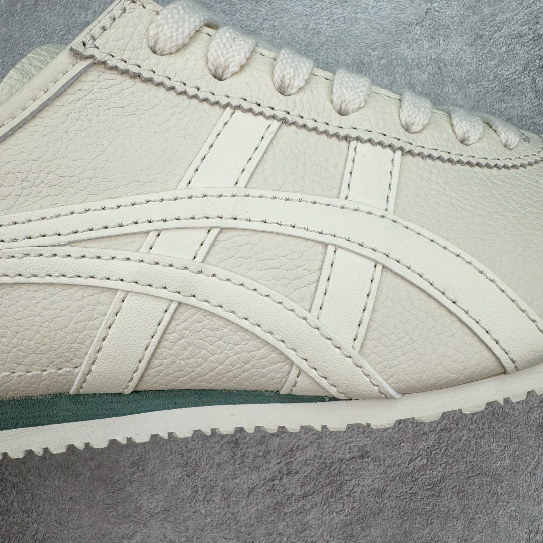 图片[19]-💰160 ＃HK纯原 Asics Onitsuka Tiger MEXICO 66 亚瑟士鬼冢虎复古经典板鞋 市场最强版本 头层小羊皮加持 海外订单工厂出品 超成熟稳定的做工品控 原装全套纸板楦头开发 原汁原味 完美呈现版型 私模正确鞋底咬花纹路 一比一鞋头弧度高度鞋身弧度 绝不口嗨 细节品控鞋型随意秒杀市面 原档咬花纹路私模大底 一个单元有六个三角形 总体形拼接呈现花瓣状 官方四联吊牌 原装Ortholite轻量化鞋垫 原盒原配 质保卡 说明书 钢印防尘纸 纸板中底带钢印 乳胶组合鞋垫 支持全方位的对比专柜 产品从款式颜色造型上体现出追求舒适和细节的完美 鞋类更是推崇手工制作的严谨与完美 融舒适性与可穿性的设计风格 注重细节的完美和别致魅力 既保持稳重 又不失轻松的时尚感 尺码：36 37 37.5 38 39 39.5 40 40.5 41.5 42 42.5 43.5 44 45 46 编码：by2936030-运动鞋