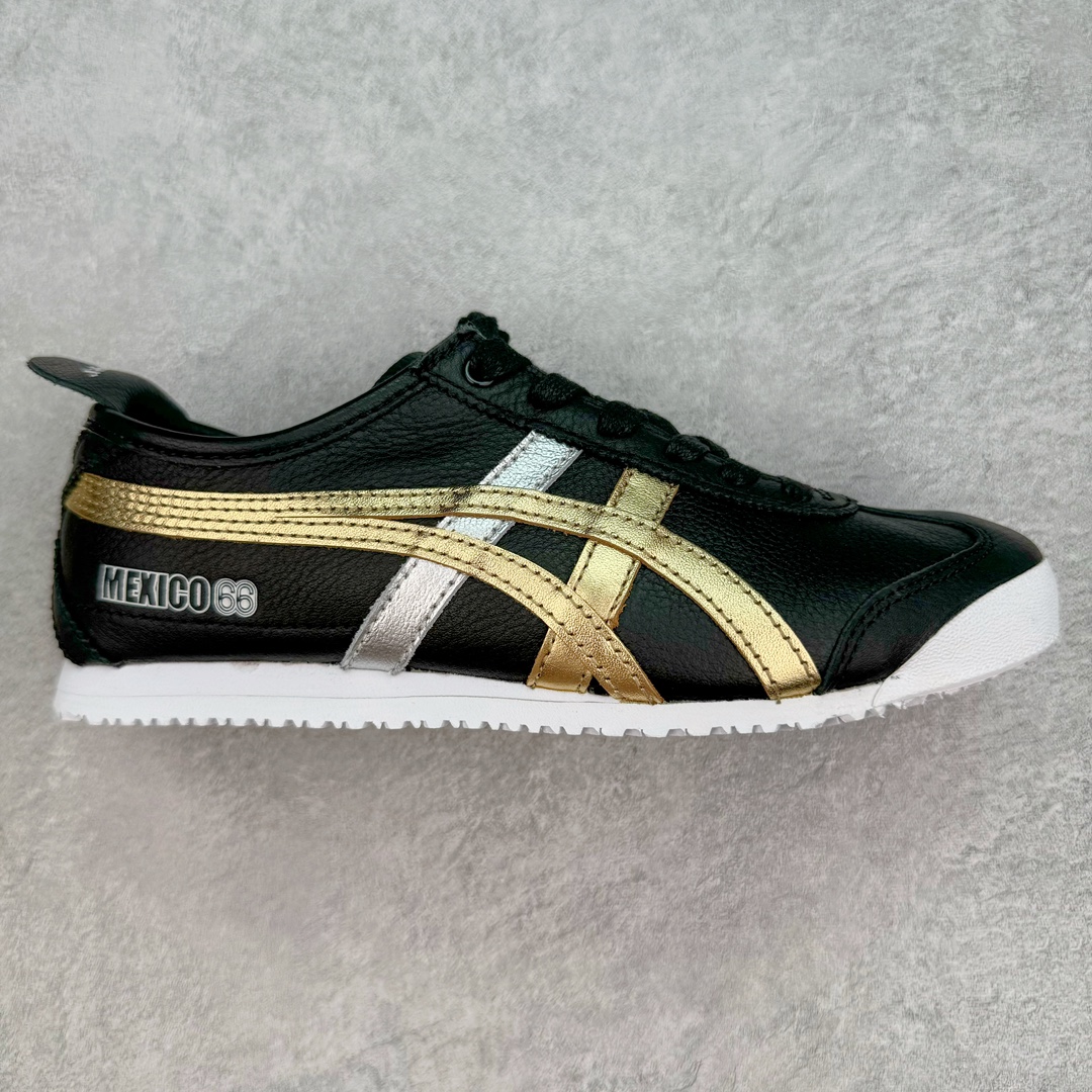 💰160 ＃HK纯原 Asics Onitsuka Tiger MEXICO 66 亚瑟士鬼冢虎复古经典板鞋 市场最强版本 头层小羊皮加持 海外订单工厂出品 超成熟稳定的做工品控 原装全套纸板楦头开发 原汁原味 完美呈现版型 私模正确鞋底咬花纹路 一比一鞋头弧度高度鞋身弧度 绝不口嗨 细节品控鞋型随意秒杀市面 原档咬花纹路私模大底 一个单元有六个三角形 总体形拼接呈现花瓣状 官方四联吊牌 原装Ortholite轻量化鞋垫 原盒原配 质保卡 说明书 钢印防尘纸 纸板中底带钢印 乳胶组合鞋垫 支持全方位的对比专柜 产品从款式颜色造型上体现出追求舒适和细节的完美 鞋类更是推崇手工制作的严谨与完美 融舒适性与可穿性的设计风格 注重细节的完美和别致魅力 既保持稳重 又不失轻松的时尚感 尺码：36 37 37.5 38 39 39.5 40 40.5 41.5 42 42.5 43.5 44 45 46 编码：by2936030-运动鞋