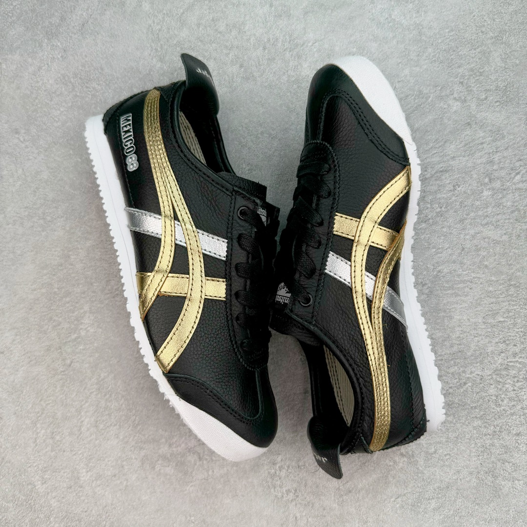 图片[3]-💰160 ＃HK纯原 Asics Onitsuka Tiger MEXICO 66 亚瑟士鬼冢虎复古经典板鞋 市场最强版本 头层小羊皮加持 海外订单工厂出品 超成熟稳定的做工品控 原装全套纸板楦头开发 原汁原味 完美呈现版型 私模正确鞋底咬花纹路 一比一鞋头弧度高度鞋身弧度 绝不口嗨 细节品控鞋型随意秒杀市面 原档咬花纹路私模大底 一个单元有六个三角形 总体形拼接呈现花瓣状 官方四联吊牌 原装Ortholite轻量化鞋垫 原盒原配 质保卡 说明书 钢印防尘纸 纸板中底带钢印 乳胶组合鞋垫 支持全方位的对比专柜 产品从款式颜色造型上体现出追求舒适和细节的完美 鞋类更是推崇手工制作的严谨与完美 融舒适性与可穿性的设计风格 注重细节的完美和别致魅力 既保持稳重 又不失轻松的时尚感 尺码：36 37 37.5 38 39 39.5 40 40.5 41.5 42 42.5 43.5 44 45 46 编码：by2936030-运动鞋