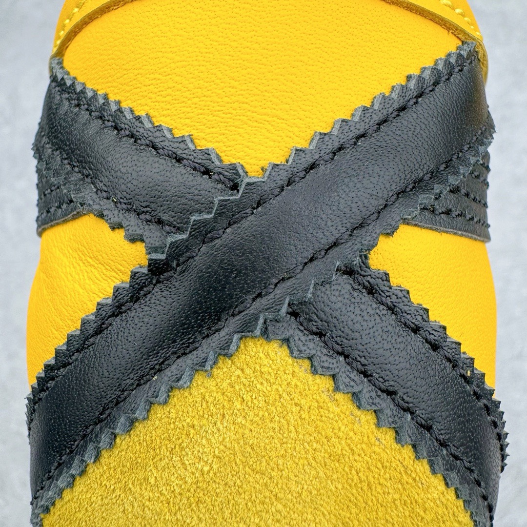 图片[17]-＃HK纯原 Asics Onitsuka Tiger MEXICO 66 亚瑟士鬼冢虎复古经典板鞋 市场最强版本 头层小羊皮加持 海外订单工厂出品 超成熟稳定的做工品控 原装全套纸板楦头开发 原汁原味 完美呈现版型 私模正确鞋底咬花纹路 一比一鞋头弧度高度鞋身弧度 绝不口嗨 细节品控鞋型随意秒杀市面 原档咬花纹路私模大底 一个单元有六个三角形 总体形拼接呈现花瓣状 官方四联吊牌 原装Ortholite轻量化鞋垫 原盒原配 质保卡 说明书 钢印防尘纸 纸板中底带钢印 乳胶组合鞋垫 支持全方位的对比专柜 产品从款式颜色造型上体现出追求舒适和细节的完美 鞋类更是推崇手工制作的严谨与完美 融舒适性与可穿性的设计风格 注重细节的完美和别致魅力 既保持稳重 又不失轻松的时尚感 尺码：36 37 37.5 38 39 39.5 40 40.5 41.5 42 42.5 43.5 44 45 46-选品中心