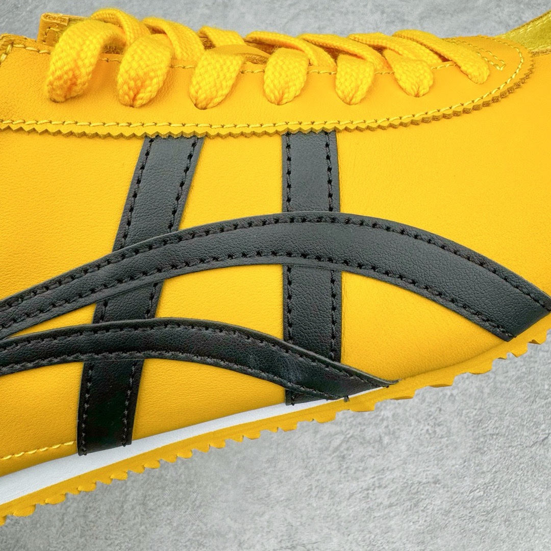 图片[19]-＃HK纯原 Asics Onitsuka Tiger MEXICO 66 亚瑟士鬼冢虎复古经典板鞋 市场最强版本 头层小羊皮加持 海外订单工厂出品 超成熟稳定的做工品控 原装全套纸板楦头开发 原汁原味 完美呈现版型 私模正确鞋底咬花纹路 一比一鞋头弧度高度鞋身弧度 绝不口嗨 细节品控鞋型随意秒杀市面 原档咬花纹路私模大底 一个单元有六个三角形 总体形拼接呈现花瓣状 官方四联吊牌 原装Ortholite轻量化鞋垫 原盒原配 质保卡 说明书 钢印防尘纸 纸板中底带钢印 乳胶组合鞋垫 支持全方位的对比专柜 产品从款式颜色造型上体现出追求舒适和细节的完美 鞋类更是推崇手工制作的严谨与完美 融舒适性与可穿性的设计风格 注重细节的完美和别致魅力 既保持稳重 又不失轻松的时尚感 尺码：36 37 37.5 38 39 39.5 40 40.5 41.5 42 42.5 43.5 44 45 46-选品中心