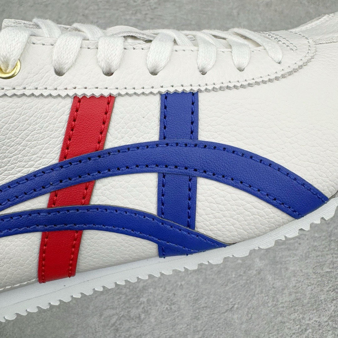 图片[16]-＃HK纯原 Asics Onitsuka Tiger MEXICO 66 亚瑟士鬼冢虎复古经典板鞋 市场最强版本 头层小羊皮加持 海外订单工厂出品 超成熟稳定的做工品控 原装全套纸板楦头开发 原汁原味 完美呈现版型 私模正确鞋底咬花纹路 一比一鞋头弧度高度鞋身弧度 绝不口嗨 细节品控鞋型随意秒杀市面 原档咬花纹路私模大底 一个单元有六个三角形 总体形拼接呈现花瓣状 官方四联吊牌 原装Ortholite轻量化鞋垫 原盒原配 质保卡 说明书 钢印防尘纸 纸板中底带钢印 乳胶组合鞋垫 支持全方位的对比专柜 产品从款式颜色造型上体现出追求舒适和细节的完美 鞋类更是推崇手工制作的严谨与完美 融舒适性与可穿性的设计风格 注重细节的完美和别致魅力 既保持稳重 又不失轻松的时尚感 尺码：36 37 37.5 38 39 39.5 40 40.5 41.5 42 42.5 43.5 44 45 46-选品中心