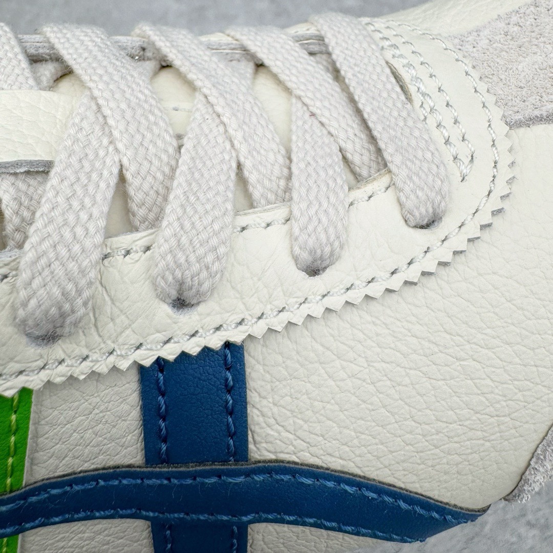 图片[10]-＃HK纯原 Asics Onitsuka Tiger MEXICO 66 亚瑟士鬼冢虎复古经典板鞋 市场最强版本 头层小羊皮加持 海外订单工厂出品 超成熟稳定的做工品控 原装全套纸板楦头开发 原汁原味 完美呈现版型 私模正确鞋底咬花纹路 一比一鞋头弧度高度鞋身弧度 绝不口嗨 细节品控鞋型随意秒杀市面 原档咬花纹路私模大底 一个单元有六个三角形 总体形拼接呈现花瓣状 官方四联吊牌 原装Ortholite轻量化鞋垫 原盒原配 质保卡 说明书 钢印防尘纸 纸板中底带钢印 乳胶组合鞋垫 支持全方位的对比专柜 产品从款式颜色造型上体现出追求舒适和细节的完美 鞋类更是推崇手工制作的严谨与完美 融舒适性与可穿性的设计风格 注重细节的完美和别致魅力 既保持稳重 又不失轻松的时尚感 尺码：36 37 37.5 38 39 39.5 40 40.5 41.5 42 42.5 43.5 44 45 46-选品中心