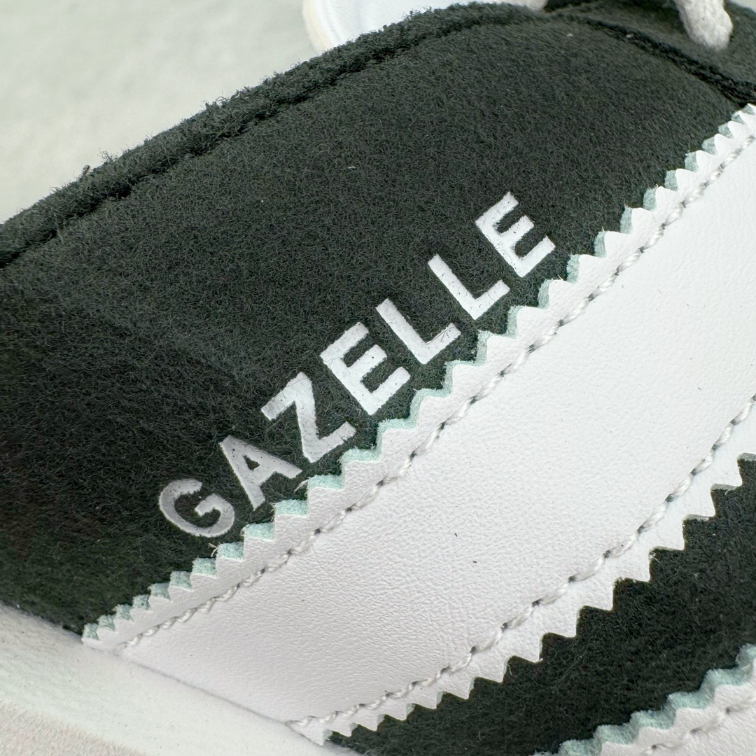 图片[14]-＃纯原 AD Gazelle Beach Slide\\\”Core Black/White\\\”羚羊海滩系列经典沙滩百搭休闲运动拖鞋“黑白”JQ7421 采用环保牛巴磨砂革鞋面材质 双层组合轻量鞋床#耐磨EVA材质压模大底 尺码： 36-45-选品中心