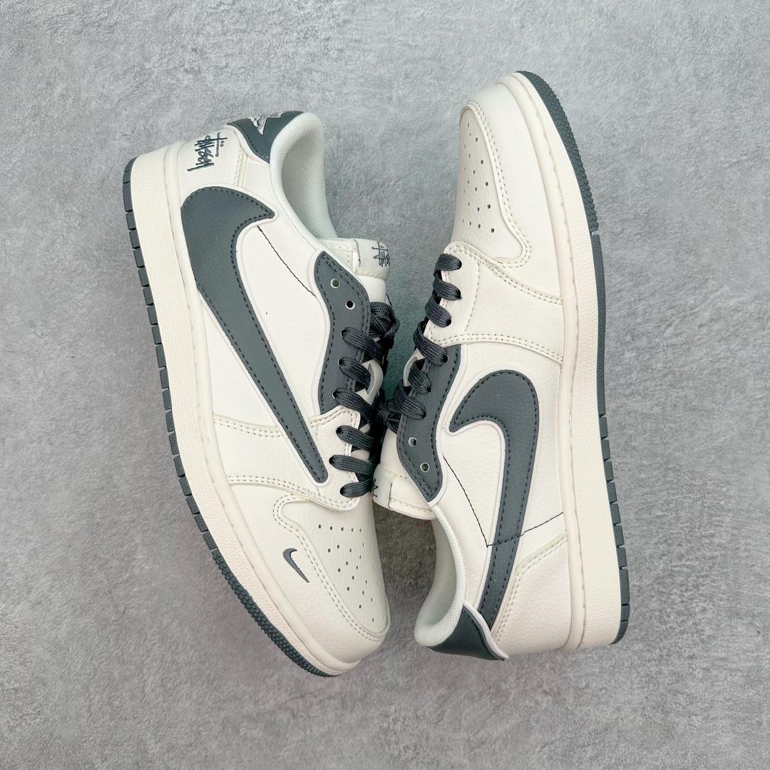 图片[3]-💰250 TS x Air Jordan AJ1 Low 倒钩低帮联名定制配色 DM6688-601 原厂内置气垫魔块 A模大底 头层小牛皮 鞋舌AJ原厂专用牛津布+AJ专用反口珍珠布+原厂无杂质高弹内里海棉+特殊封边弹力鞋带 SIZE：36 36.5 37.5 38 38.5 39 40 40.5 41 42 42.5 43 44 44.5 45 46 47.5 编码：Dby3936020-运动鞋