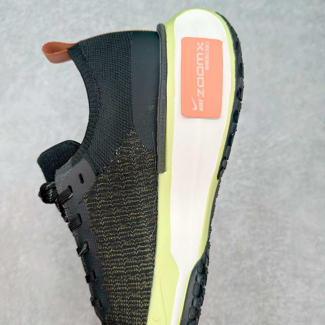 图片[7]-💰150 ＃福利特价‼NK ZoomX Invincible Run Flyknit FK3 不可战胜3代系列轻量飞织低帮休闲运动慢跑鞋 此鞋专为短跑运动员而生 是为 5 至 10 公里距离的赛事和训练打造 整体设计采用流线型的轻质工程网眼材质构成鞋面 并与其他 Running 旗舰鞋款同样搭载全脚掌 ZoomX 缓冲中底 搭配 Pebax 物料与橡胶外底 ZoomX StreakFly 首发配色以Prototype呈现 其灵感是来自开发期间的磨损测试 透过编号的标记与内侧的预期跑步距离突出研发过程 尺码：36 36.5 37.5 38 38.5 39 40 40.5 41 42 42.5 43 44 44.5 45 编码：Sby2936020-运动鞋