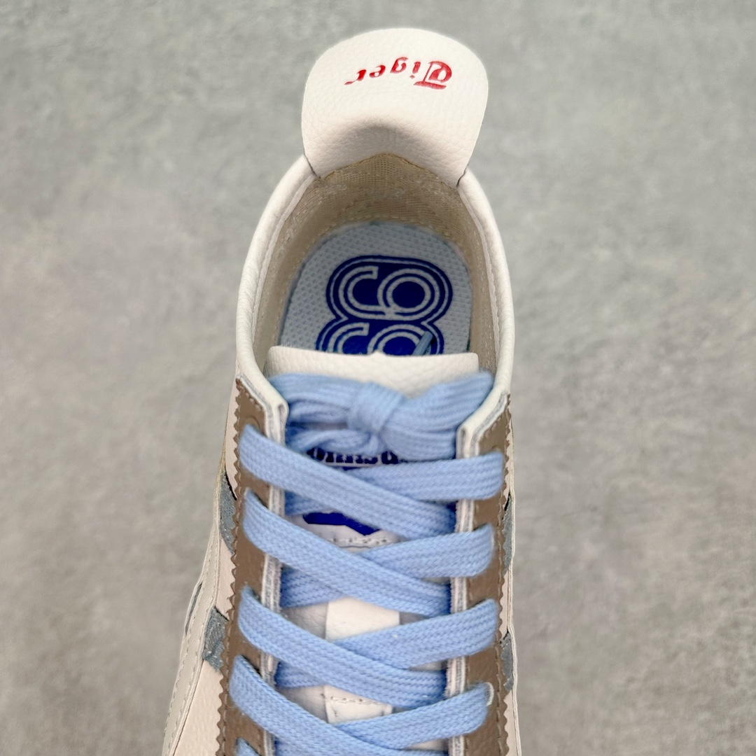 图片[5]-💰160 Asics Onitsuka Tiger MEXICO 66 亚瑟士鬼冢虎复古经典板鞋 市场王者选手 海外订单工厂出品 长期生产补货永不断码 超成熟稳定的做工品控  原装全套纸板楦头开发 原汁原味 完美呈现版型 私模正确鞋底咬花纹路 一比一鞋头弧度高度鞋身弧度 绝不口嗨 细节品控鞋型随意秒杀市面 原档咬花纹路私模大底 一个单元有六个三角形 总体形拼接呈现花瓣状 官方四联吊牌 原装Ortholite轻量化鞋垫 原盒原配 质保卡 说明书 钢印防尘纸  纸板中底带钢印 乳胶组合鞋垫 支持全方位的对比专柜 产品从款式颜色造型上体现出追求舒适和细节的完美 鞋类更是推崇手工制作的严谨与完美 融舒适性与可穿性的设计风格 注重细节的完美和别致魅力 既保持稳重 又不失轻松的时尚感 尺码：36 37 37.5 38 39 39.5 40 40.5 41.5 42 42.5 43.5 44 45 编码：Sby2936030-运动鞋