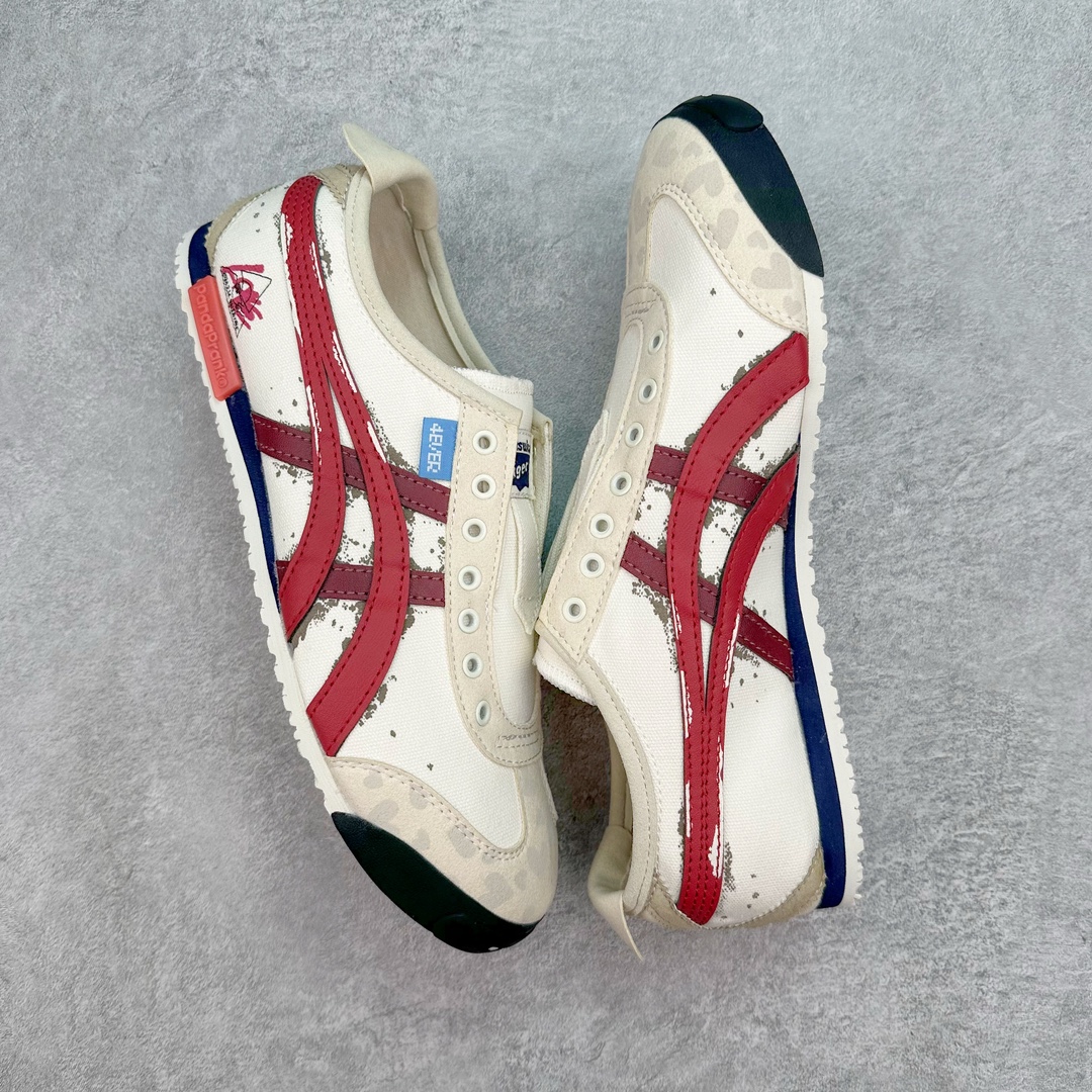 图片[3]-💰160 Asics Onitsuka Tiger MEXICO 66 亚瑟士鬼冢虎复古经典板鞋 市场王者选手 海外订单工厂出品 长期生产补货永不断码 超成熟稳定的做工品控  原装全套纸板楦头开发 原汁原味 完美呈现版型 私模正确鞋底咬花纹路 一比一鞋头弧度高度鞋身弧度 绝不口嗨 细节品控鞋型随意秒杀市面 原档咬花纹路私模大底 一个单元有六个三角形 总体形拼接呈现花瓣状 官方四联吊牌 原装Ortholite轻量化鞋垫 原盒原配 质保卡 说明书 钢印防尘纸  纸板中底带钢印 乳胶组合鞋垫 支持全方位的对比专柜 产品从款式颜色造型上体现出追求舒适和细节的完美 鞋类更是推崇手工制作的严谨与完美 融舒适性与可穿性的设计风格 注重细节的完美和别致魅力 既保持稳重 又不失轻松的时尚感 尺码：36 37 37.5 38 39 39.5 40 40.5 41.5 42 42.5 43.5 44 45 编码：Sby2936030-运动鞋