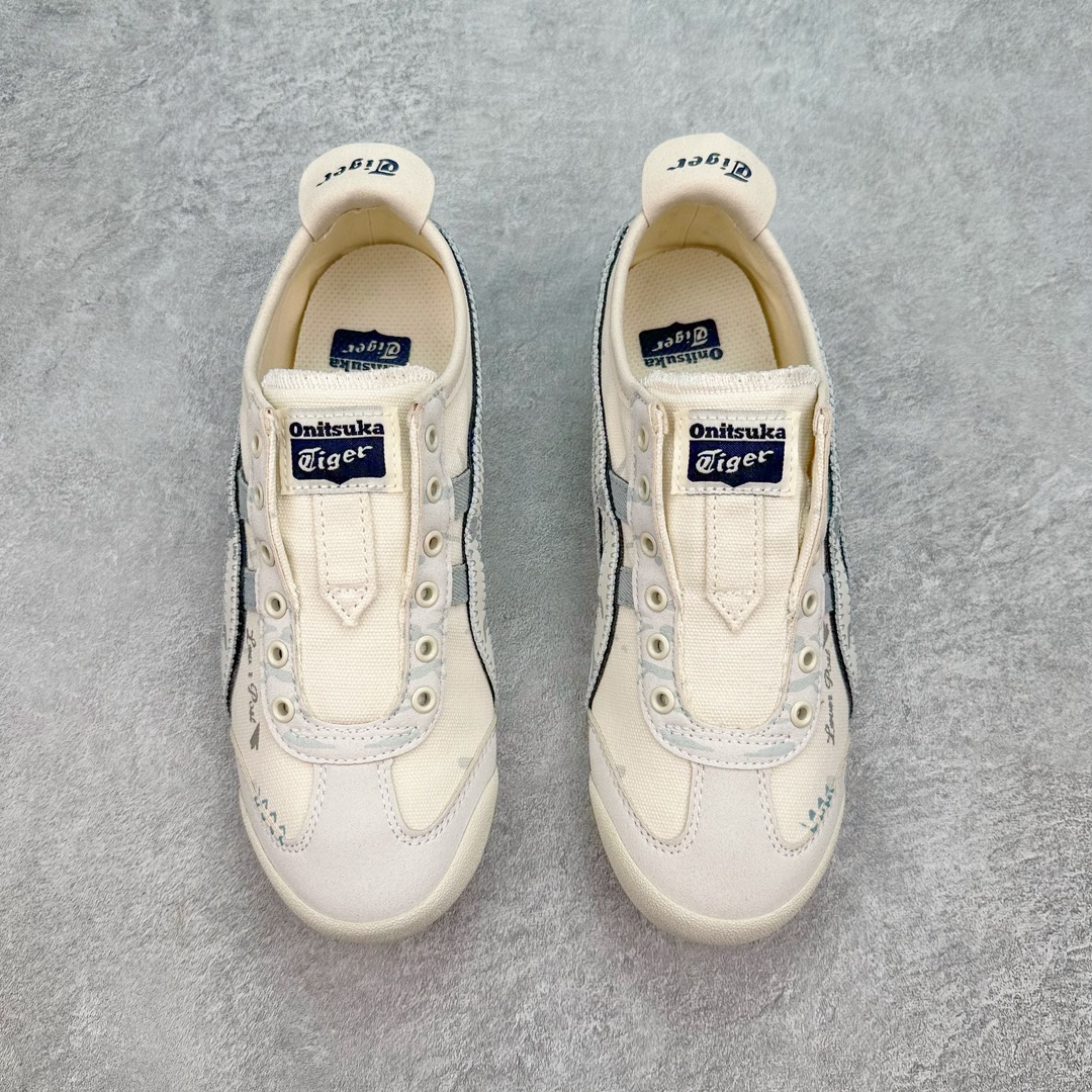 图片[2]-💰160 Asics Onitsuka Tiger MEXICO 66 亚瑟士鬼冢虎复古经典板鞋 市场王者选手 海外订单工厂出品 长期生产补货永不断码 超成熟稳定的做工品控  原装全套纸板楦头开发 原汁原味 完美呈现版型 私模正确鞋底咬花纹路 一比一鞋头弧度高度鞋身弧度 绝不口嗨 细节品控鞋型随意秒杀市面 原档咬花纹路私模大底 一个单元有六个三角形 总体形拼接呈现花瓣状 官方四联吊牌 原装Ortholite轻量化鞋垫 原盒原配 质保卡 说明书 钢印防尘纸  纸板中底带钢印 乳胶组合鞋垫 支持全方位的对比专柜 产品从款式颜色造型上体现出追求舒适和细节的完美 鞋类更是推崇手工制作的严谨与完美 融舒适性与可穿性的设计风格 注重细节的完美和别致魅力 既保持稳重 又不失轻松的时尚感 尺码：36 37 37.5 38 39 39.5 40 40.5 41.5 42 42.5 43.5 44 45 编码：Sby2936030-运动鞋