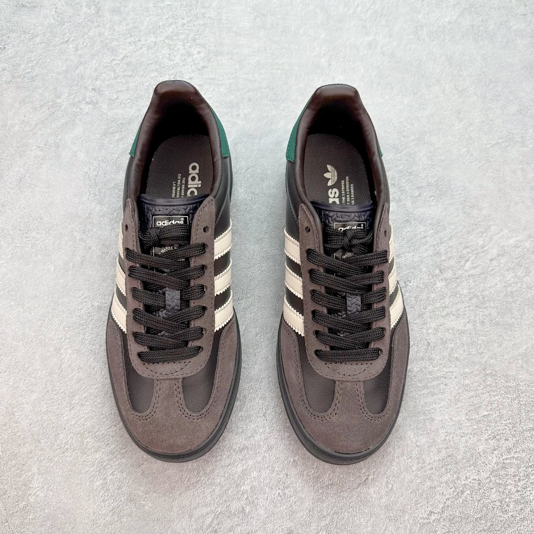 图片[2]-💰170 AD Gazelle Indoor Trainers 羚羊内训系列低帮复古百搭休闲运动德训风板鞋 IE0444 90年代经典的复刻版！自60年代以足球训练鞋面世以来,Gazelle就以其经典设计席卷全球。1991年版本的复刻,再造经典Gazelle。采用皮革打造,搭配浊色细节,让这款经典更加简约。尺码：36 36⅔ 37⅓ 38 38⅔ 39⅓ 40 40⅔ 41⅓ 42 42⅔ 43⅓ 44 45 编码：Fby2936040-运动鞋