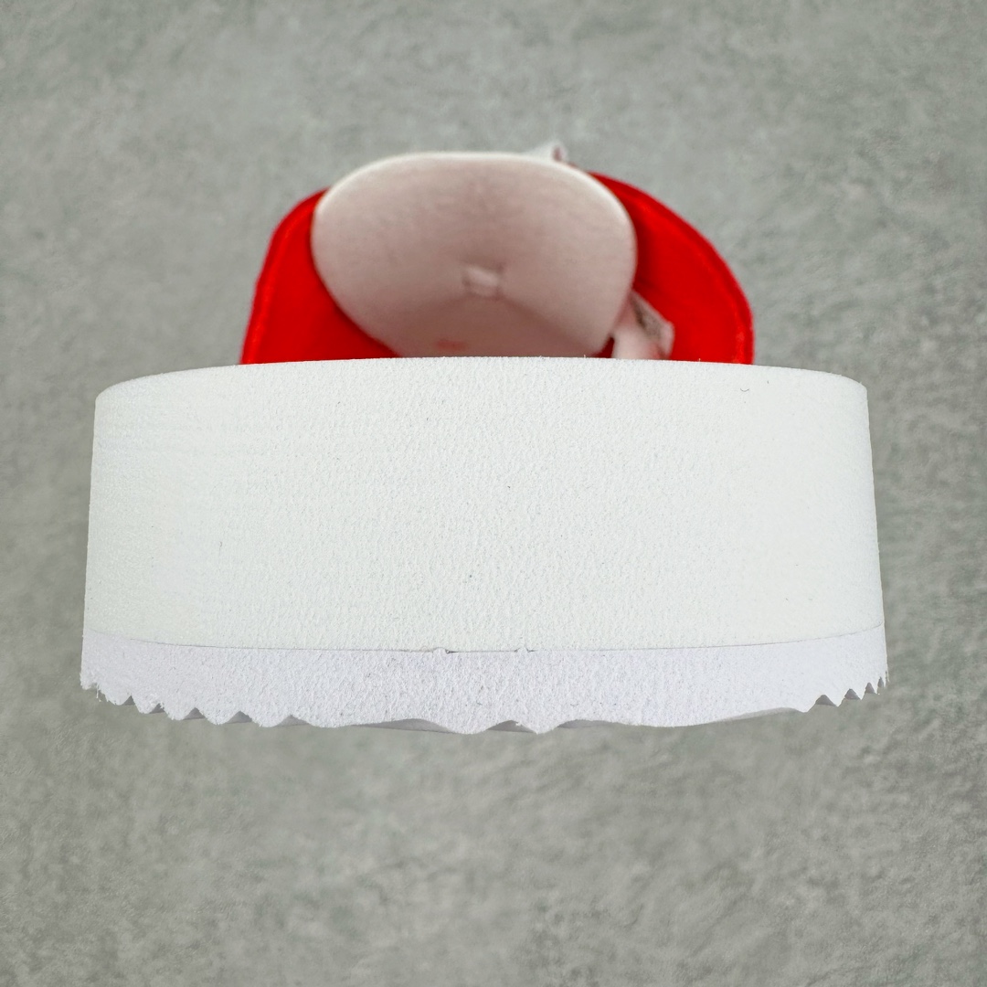 图片[8]-＃纯原 AD Gazelle Beach Slide 羚羊海滩系列经典沙滩百搭休闲运动拖鞋“红白”JQ7424 采用环保牛巴磨砂革鞋面材质 双层组合轻量鞋床#耐磨EVA材质压模大底 尺码： 36-45-选品中心