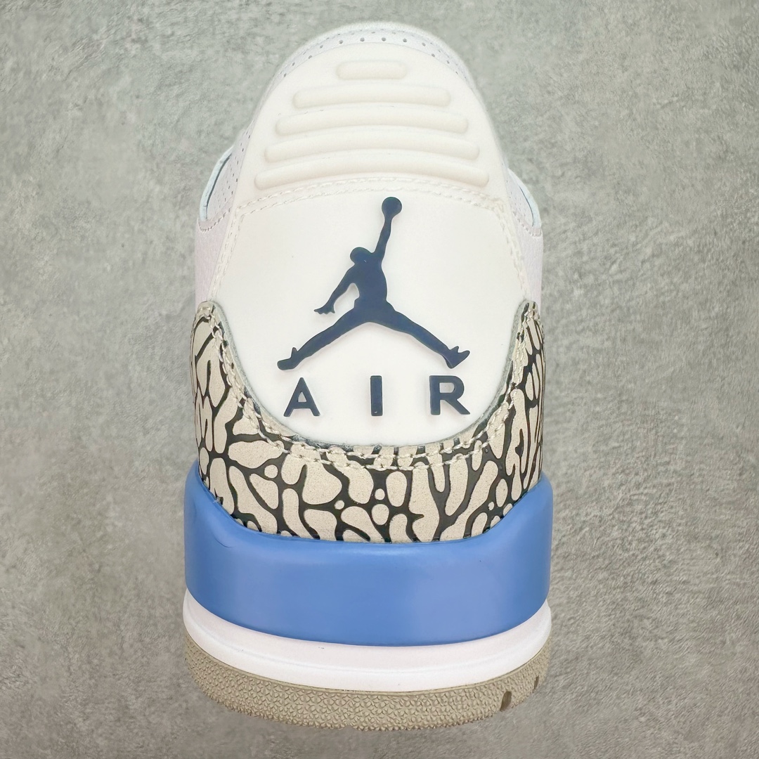 图片[8]-💰140 ＃FQ福利特价‼Air Jordan AJ3 Retro 北卡蓝 CT8532-104 口碑大厂出品 原纸板楦头开发 定制优质皮料 完美鞋型匹配公司货 正确TPU鞋舌锁扣 最新原厂底模 大底卡色咬花完美 鞋柜必备鞋款 终端现货供应 尺码：40 40.5 41 42 42.5 43 44 44.5 45 46 47.5 编码：by2936010-运动鞋