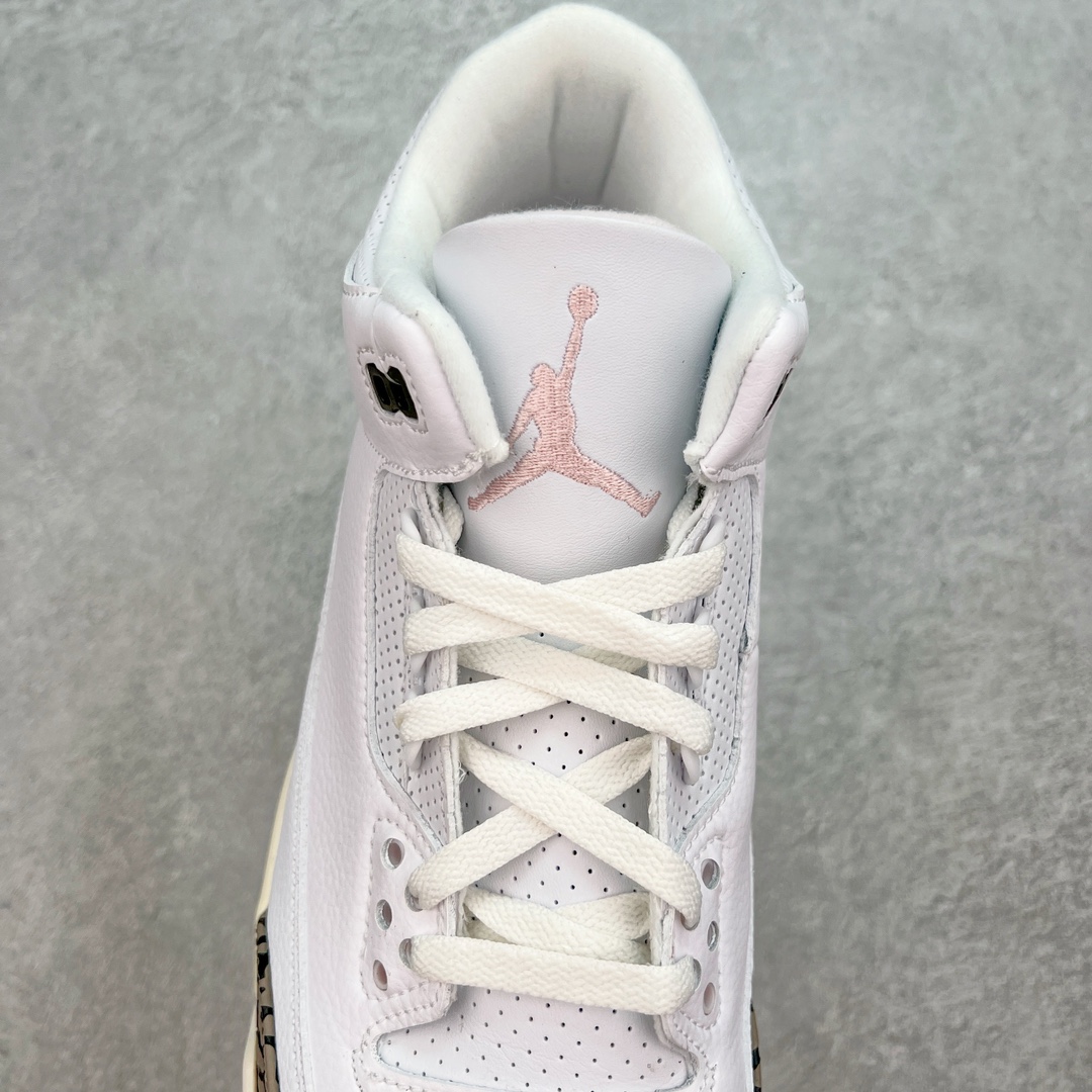 图片[5]-💰140 ＃FQ福利特价‼Air Jordan AJ3 Retro 樱花粉 CK9246-102 口碑大厂出品 原纸板楦头开发 定制优质皮料 完美鞋型匹配公司货 正确TPU鞋舌锁扣 最新原厂底模 大底卡色咬花完美 鞋柜必备鞋款 终端现货供应 尺码：40 40.5 41 42 42.5 43 44 44.5 45 46 47.5 编码：by2936010-运动鞋