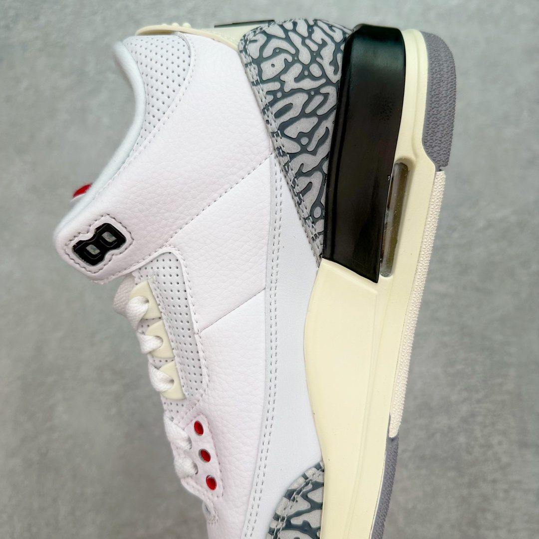 图片[7]-💰140 ＃FQ福利特价‼Air Jordan AJ3 Retro 做旧白水泥 DN3707-100 口碑大厂出品 原纸板楦头开发 定制优质皮料 完美鞋型匹配公司货 正确TPU鞋舌锁扣 最新原厂底模 大底卡色咬花完美 鞋柜必备鞋款 终端现货供应 尺码：36 36.5 37.5 38 38.5 39 40 40.5 41 42 42.5 43 44 44.5 45 46 47.5 编码：by2936010-运动鞋