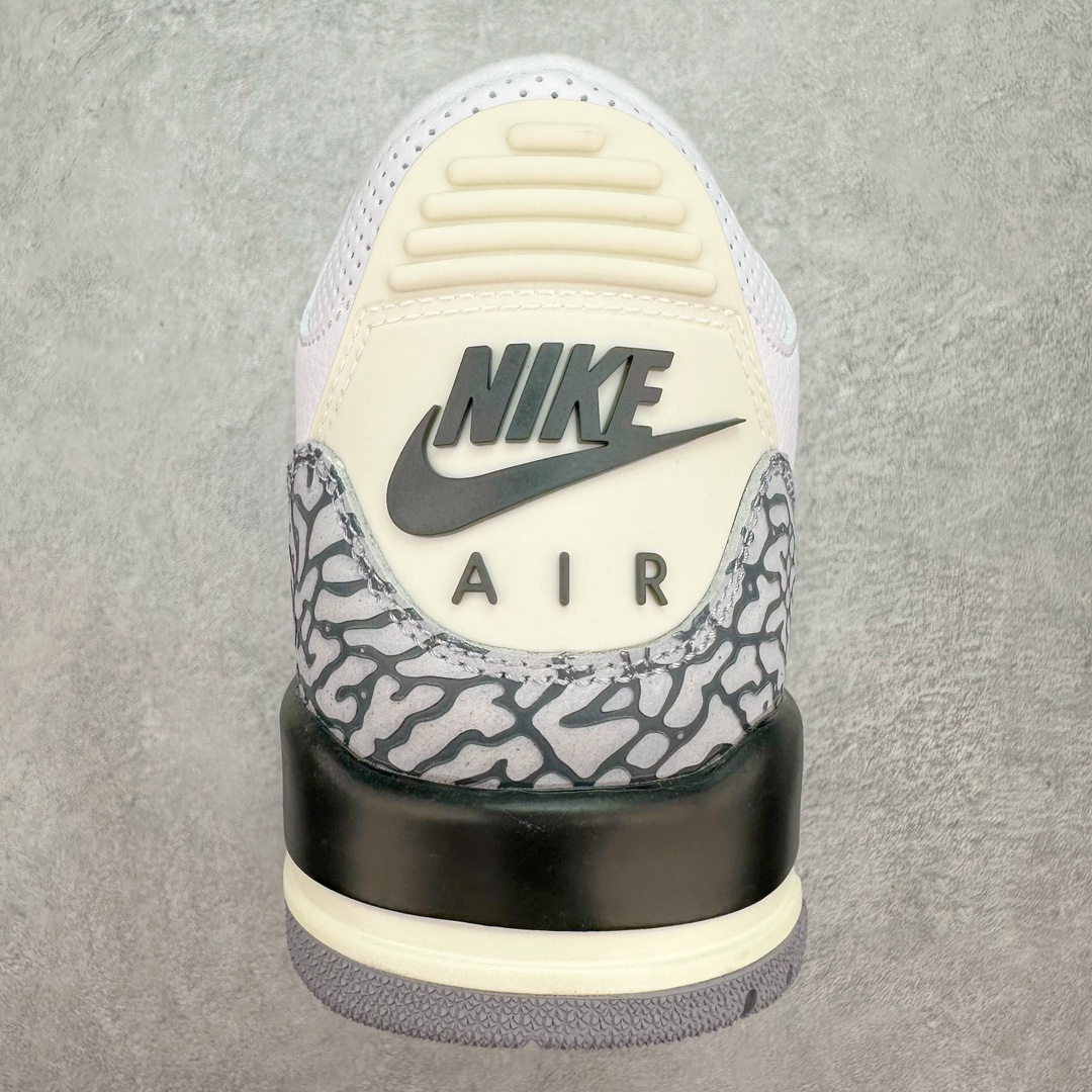 图片[8]-💰140 ＃FQ福利特价‼Air Jordan AJ3 Retro 做旧白水泥 DN3707-100 口碑大厂出品 原纸板楦头开发 定制优质皮料 完美鞋型匹配公司货 正确TPU鞋舌锁扣 最新原厂底模 大底卡色咬花完美 鞋柜必备鞋款 终端现货供应 尺码：36 36.5 37.5 38 38.5 39 40 40.5 41 42 42.5 43 44 44.5 45 46 47.5 编码：by2936010-运动鞋