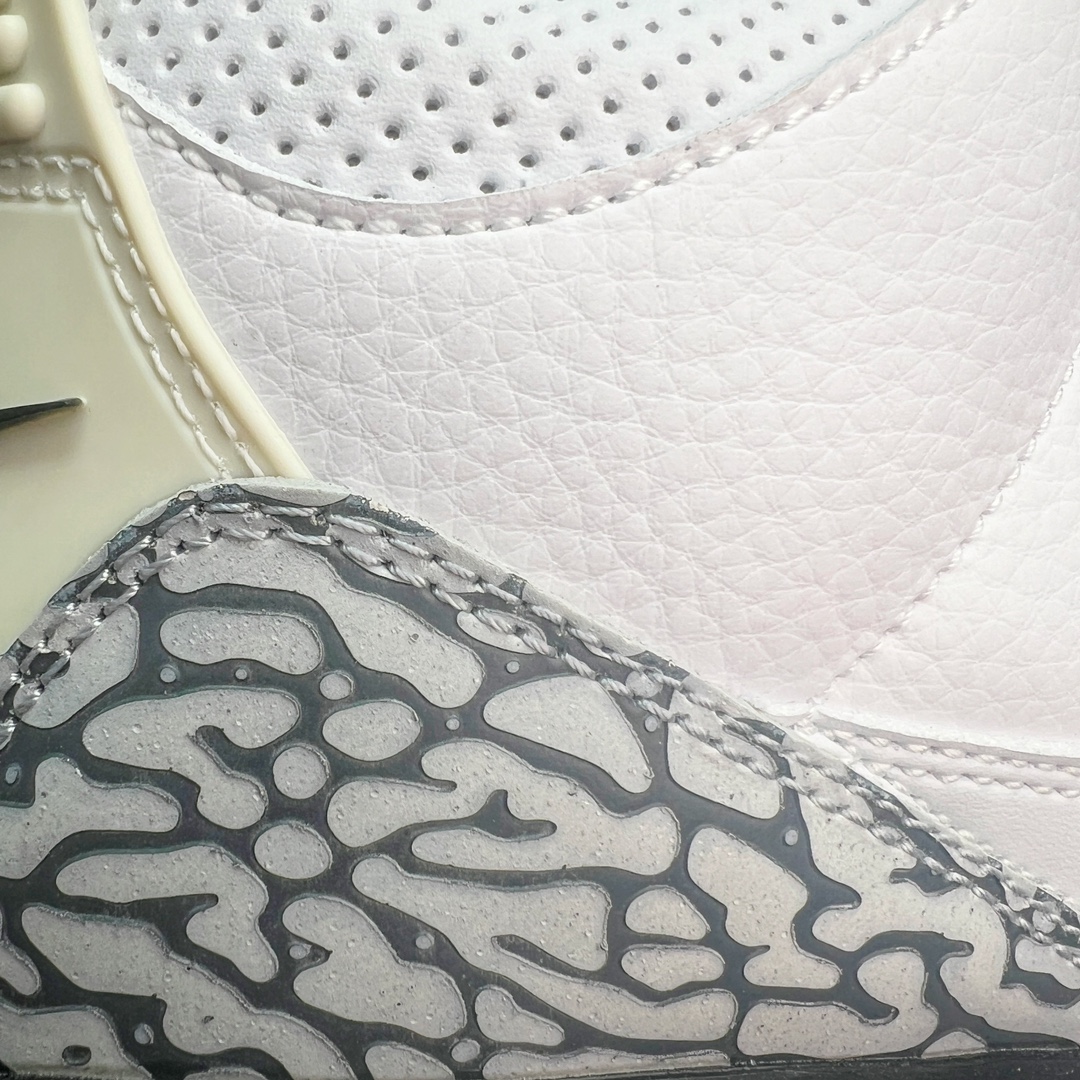 图片[12]-💰140 ＃FQ福利特价‼Air Jordan AJ3 Retro 做旧白水泥 DN3707-100 口碑大厂出品 原纸板楦头开发 定制优质皮料 完美鞋型匹配公司货 正确TPU鞋舌锁扣 最新原厂底模 大底卡色咬花完美 鞋柜必备鞋款 终端现货供应 尺码：36 36.5 37.5 38 38.5 39 40 40.5 41 42 42.5 43 44 44.5 45 46 47.5 编码：by2936010-运动鞋