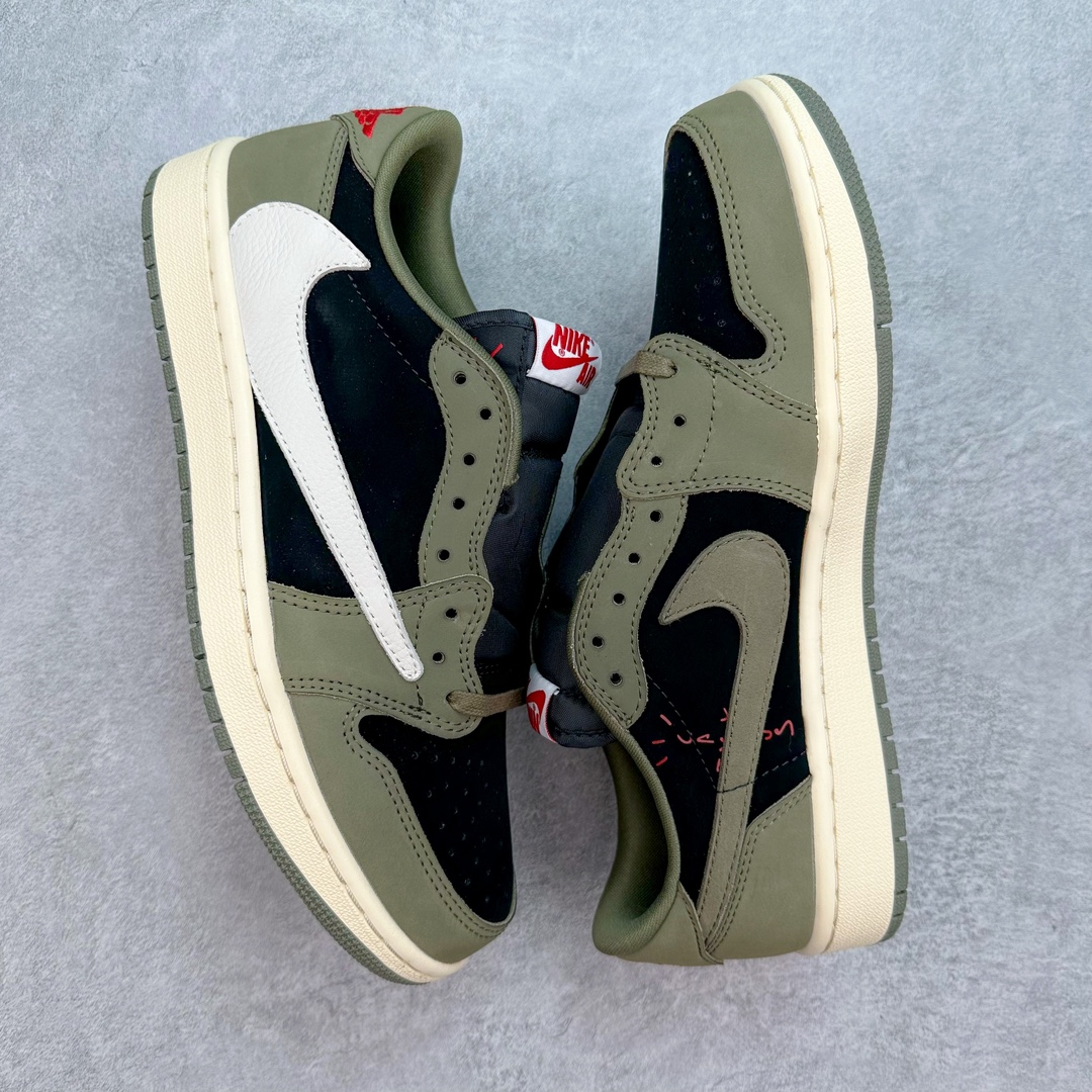 图片[3]-💰130 ＃DT同源福利回馈‼Travis Scott x Air Jordan AJ1 Low OG TS联名倒钩低帮 头层皮料加持 DT同源全套原纸板楦头开发 确保原汁原味 完美呈现倒钩版型 原档案转印油墨一体 一码一磨具拒绝假半码 此版本只针对中端市场 皮料材质有所更替 其他数据细节工艺流程均保持一致 绝不口嗨 原盒原配 外盒透明胶套 内侧字体 工整带凹凸感 原厂拉帮工艺 针距密度一致 后跟弧度收口自然不对折 极致一眼正品既视感 进口玻璃冲刀皮料裁剪零毛边 承诺百分百一致原鞋 全鞋电脑针车工艺 进口港宝加持 后跟自然饱满 全鞋荧光划线卡点 追求极致完美 每一双都是工艺品 多重QC质检 超越公司货的品控标准 SIZE：36 36.5 37.5 38 38.5 39 40 40.5 41 42 42.5 43 44 44.5 45 46 47.5 编码：by2936000-运动鞋