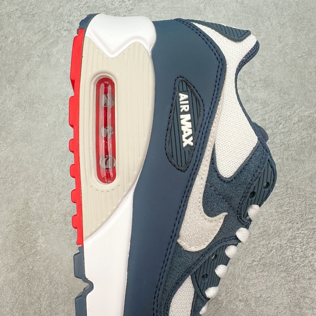 图片[6]-💰180 ＃MX版 NK Air MAX 90 气垫复古减震跑步鞋 DM0029-400 经典重温 独家陆续补货 外单专供大厂出品 品质稳定 一百余色 终端操作 Air Max 90于1990年推出 来自Air Max系列 在Air Max 1的基础上改进而得 增加了气垫面积 外型上也更为流线 最特別的就是加入了菱纹塑胶嵌板 为Air Max 90增添了许多潮流气息 皮革鞋面 造就出色耐穿性和支撑力 Max Air缓震配置搭配泡棉中底 令Air Max 90轻盈而舒适 华夫格橡胶外底 铸就Air Max 90非凡的抓地力 而Air Max 90不仅是一双跑鞋 它成功跨越了时间的演进 成为了球鞋文化与潮流圈中最熟为人知的鞋款之一 SIZE：36 36.5 37.5 38 38.5 39 40 40.5 41 42 42.5 43 44 44.5 45 编码：by2936050-运动鞋