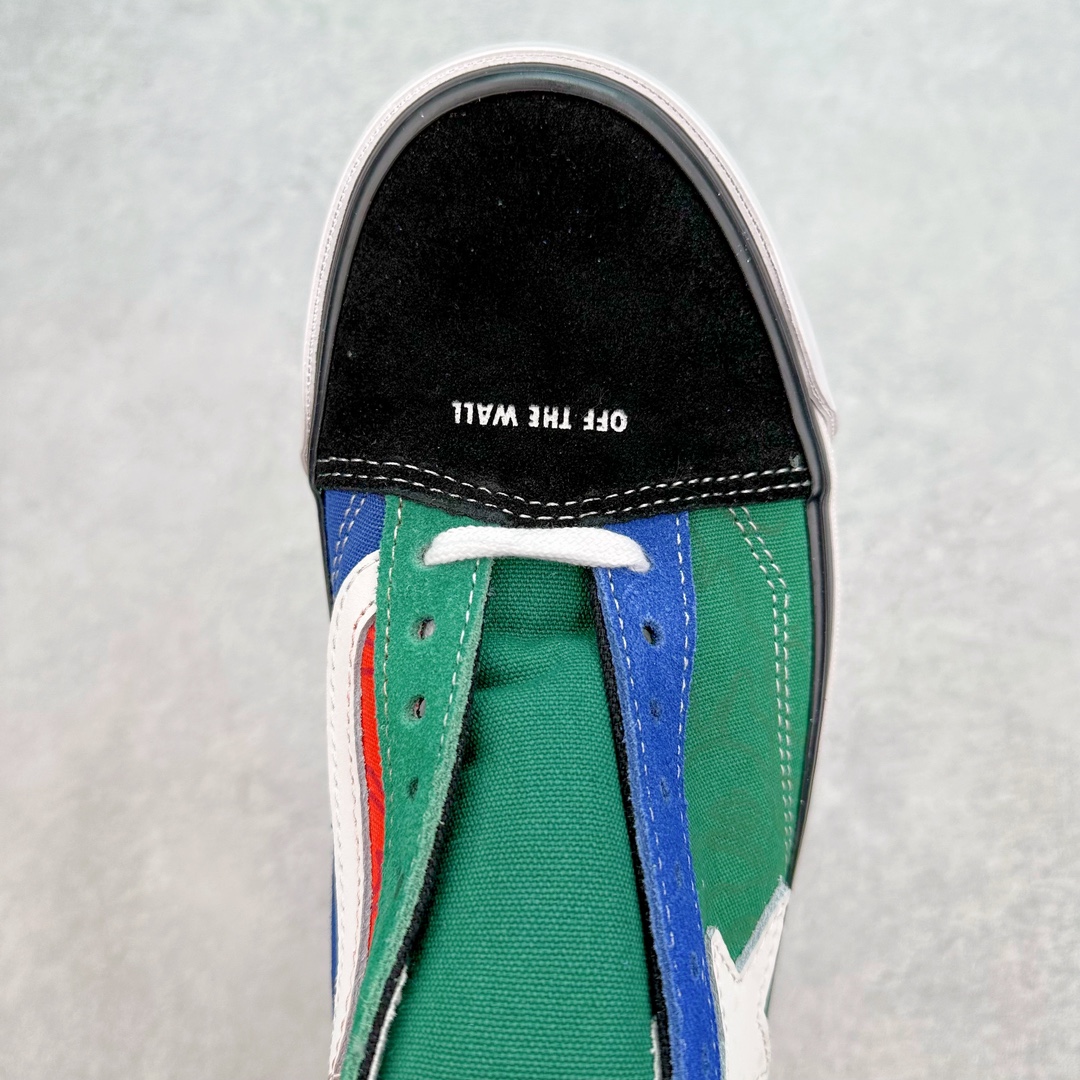 图片[4]-💰170 BAPE X Vans Old Skool 这次Bape与Vans premium高阶支线联名的细节也是做到极致 整体以Bape经典元素迷彩为主Vans条纹绿迷彩 Bape星标结合蓝迷彩和粉迷彩鸳鸯搭配 鞋头黑色麂皮一边印Vans品牌标志一边印有 Bape全称Logo 同时鞋头围条也运用了Bape元素鲨鱼齿加以包边 细节拉满 彰显联名 尺码：35-44（36.5 38.5 40.5 42.5） 编码：by2936040-运动鞋