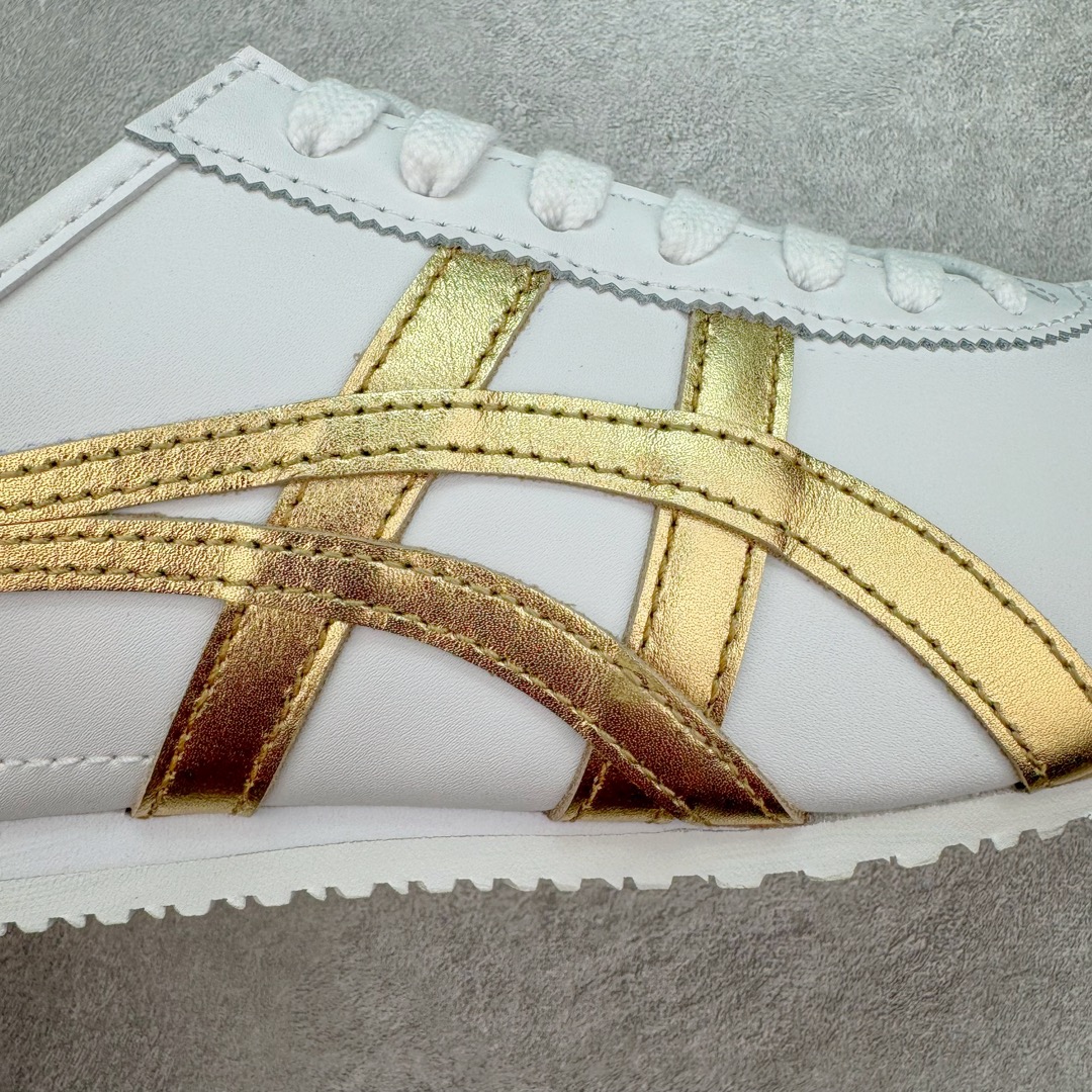 图片[21]-💰160 ＃HK纯原 Asics Onitsuka Tiger MEXICO 66 亚瑟士鬼冢虎复古经典板鞋 市场最强版本 头层小羊皮加持 海外订单工厂出品 超成熟稳定的做工品控 原装全套纸板楦头开发 原汁原味 完美呈现版型 私模正确鞋底咬花纹路 一比一鞋头弧度高度鞋身弧度 绝不口嗨 细节品控鞋型随意秒杀市面 原档咬花纹路私模大底 一个单元有六个三角形 总体形拼接呈现花瓣状 官方四联吊牌 原装Ortholite轻量化鞋垫 原盒原配 质保卡 说明书 钢印防尘纸  纸板中底带钢印 乳胶组合鞋垫 支持全方位的对比专柜 产品从款式颜色造型上体现出追求舒适和细节的完美 鞋类更是推崇手工制作的严谨与完美 融舒适性与可穿性的设计风格 注重细节的完美和别致魅力 既保持稳重 又不失轻松的时尚感 尺码：36 37 37.5 38 39 39.5 40 40.5 41.5 42 42.5 43.5 44 45 46 编码：by2936030-运动鞋