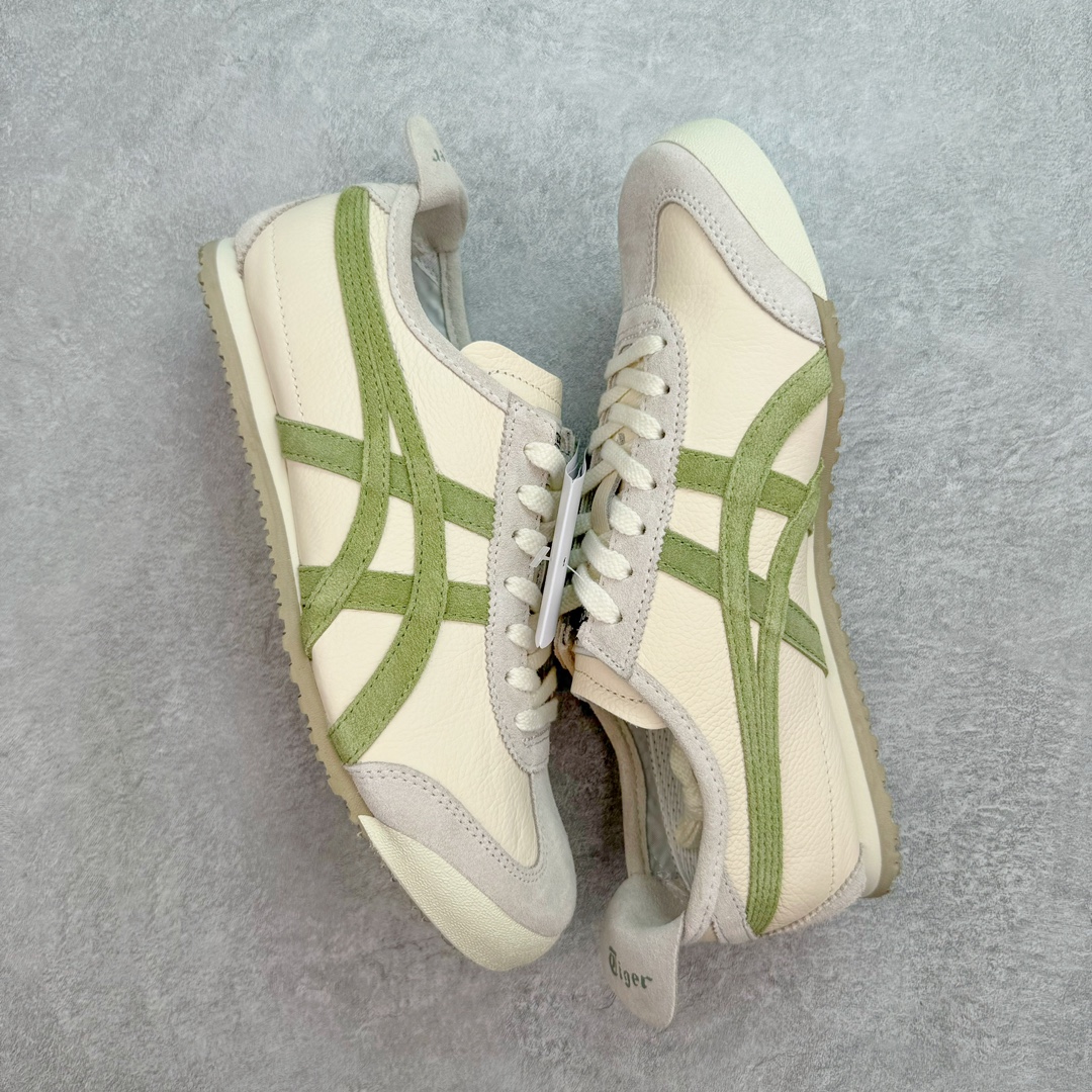 图片[3]-💰160 ＃HK纯原 Asics Onitsuka Tiger MEXICO 66 亚瑟士鬼冢虎复古经典板鞋 市场最强版本 头层小羊皮加持 海外订单工厂出品 超成熟稳定的做工品控 原装全套纸板楦头开发 原汁原味 完美呈现版型 私模正确鞋底咬花纹路 一比一鞋头弧度高度鞋身弧度 绝不口嗨 细节品控鞋型随意秒杀市面 原档咬花纹路私模大底 一个单元有六个三角形 总体形拼接呈现花瓣状 官方四联吊牌 原装Ortholite轻量化鞋垫 原盒原配 质保卡 说明书 钢印防尘纸  纸板中底带钢印 乳胶组合鞋垫 支持全方位的对比专柜 产品从款式颜色造型上体现出追求舒适和细节的完美 鞋类更是推崇手工制作的严谨与完美 融舒适性与可穿性的设计风格 注重细节的完美和别致魅力 既保持稳重 又不失轻松的时尚感 尺码：36 37 37.5 38 39 39.5 40 40.5 41.5 42 42.5 43.5 44 45 46 编码：by2936030-运动鞋