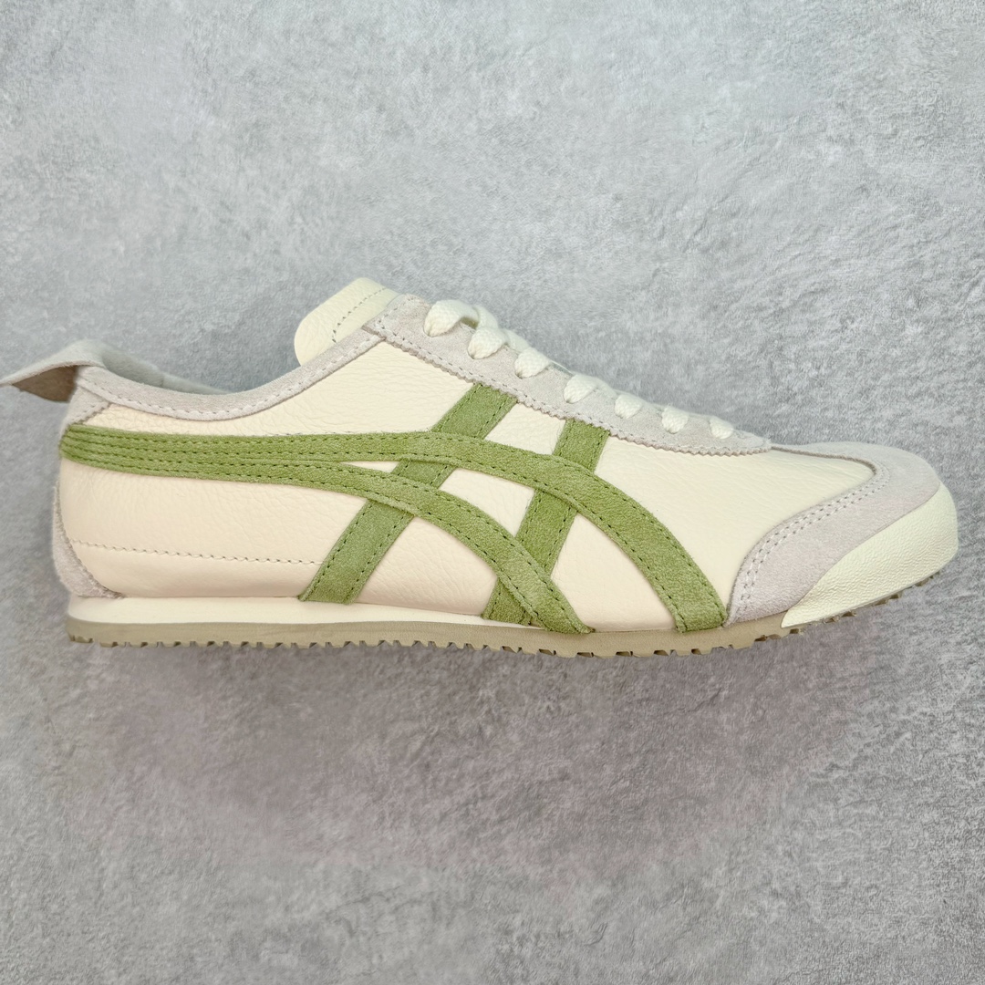 💰160 ＃HK纯原 Asics Onitsuka Tiger MEXICO 66 亚瑟士鬼冢虎复古经典板鞋 市场最强版本 头层小羊皮加持 海外订单工厂出品 超成熟稳定的做工品控 原装全套纸板楦头开发 原汁原味 完美呈现版型 私模正确鞋底咬花纹路 一比一鞋头弧度高度鞋身弧度 绝不口嗨 细节品控鞋型随意秒杀市面 原档咬花纹路私模大底 一个单元有六个三角形 总体形拼接呈现花瓣状 官方四联吊牌 原装Ortholite轻量化鞋垫 原盒原配 质保卡 说明书 钢印防尘纸  纸板中底带钢印 乳胶组合鞋垫 支持全方位的对比专柜 产品从款式颜色造型上体现出追求舒适和细节的完美 鞋类更是推崇手工制作的严谨与完美 融舒适性与可穿性的设计风格 注重细节的完美和别致魅力 既保持稳重 又不失轻松的时尚感 尺码：36 37 37.5 38 39 39.5 40 40.5 41.5 42 42.5 43.5 44 45 46 编码：by2936030-运动鞋