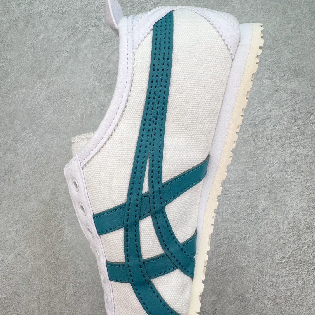 图片[7]-💰120 ＃HK纯原 Asics Onitsuka Tiger MEXICO 66 亚瑟士鬼冢虎复古经典板鞋 市场最强版本 原厂牛津布加持 海外订单工厂出品 超成熟稳定的做工品控 原装全套纸板楦头开发 原汁原味 完美呈现版型 私模正确鞋底咬花纹路 一比一鞋头弧度高度鞋身弧度 绝不口嗨 细节品控鞋型随意秒杀市面 原档咬花纹路私模大底 一个单元有六个三角形 总体形拼接呈现花瓣状 官方四联吊牌 原装Ortholite轻量化鞋垫 原盒原配 质保卡 说明书 钢印防尘纸  纸板中底带钢印 乳胶组合鞋垫 支持全方位的对比专柜 产品从款式颜色造型上体现出追求舒适和细节的完美 鞋类更是推崇手工制作的严谨与完美 融舒适性与可穿性的设计风格 注重细节的完美和别致魅力 既保持稳重 又不失轻松的时尚感 尺码：36 37 37.5 38 39 39.5 40 40.5 41.5 42 42.5 43.5 44 45 46 编码：by1936090-运动鞋