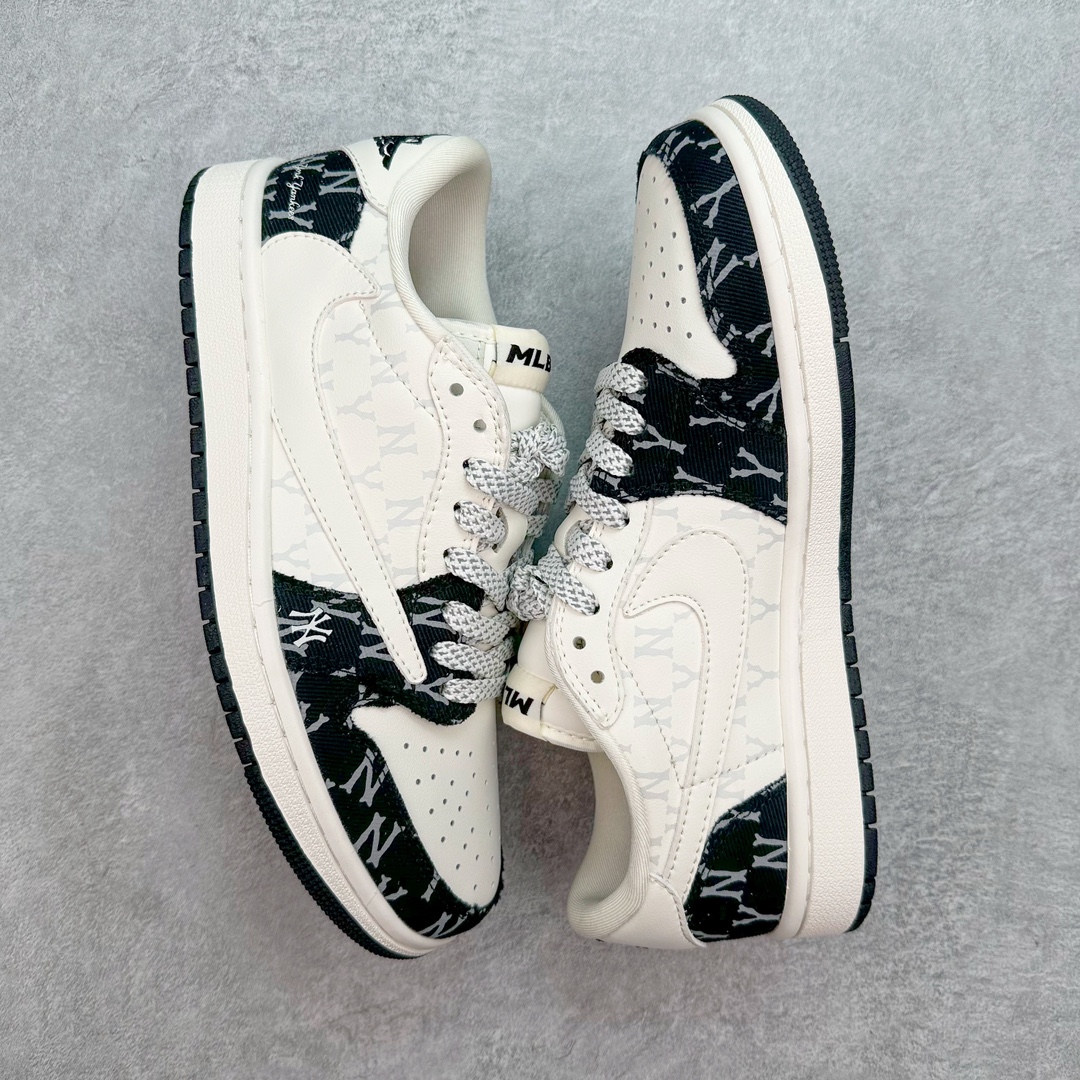 图片[3]-💰250 TS x Air Jordan AJ1 Low 倒钩低帮联名定制配色 SJ2068-104 原厂内置气垫魔块 A模大底 头层小牛皮 鞋舌AJ原厂专用牛津布+AJ专用反口珍珠布+原厂无杂质高弹内里海棉+特殊封边弹力鞋带 SIZE：36 36.5 37.5 38 38.5 39 40 40.5 41 42 42.5 43 44 44.5 45 46 47.5 编码：Dby3936020-运动鞋