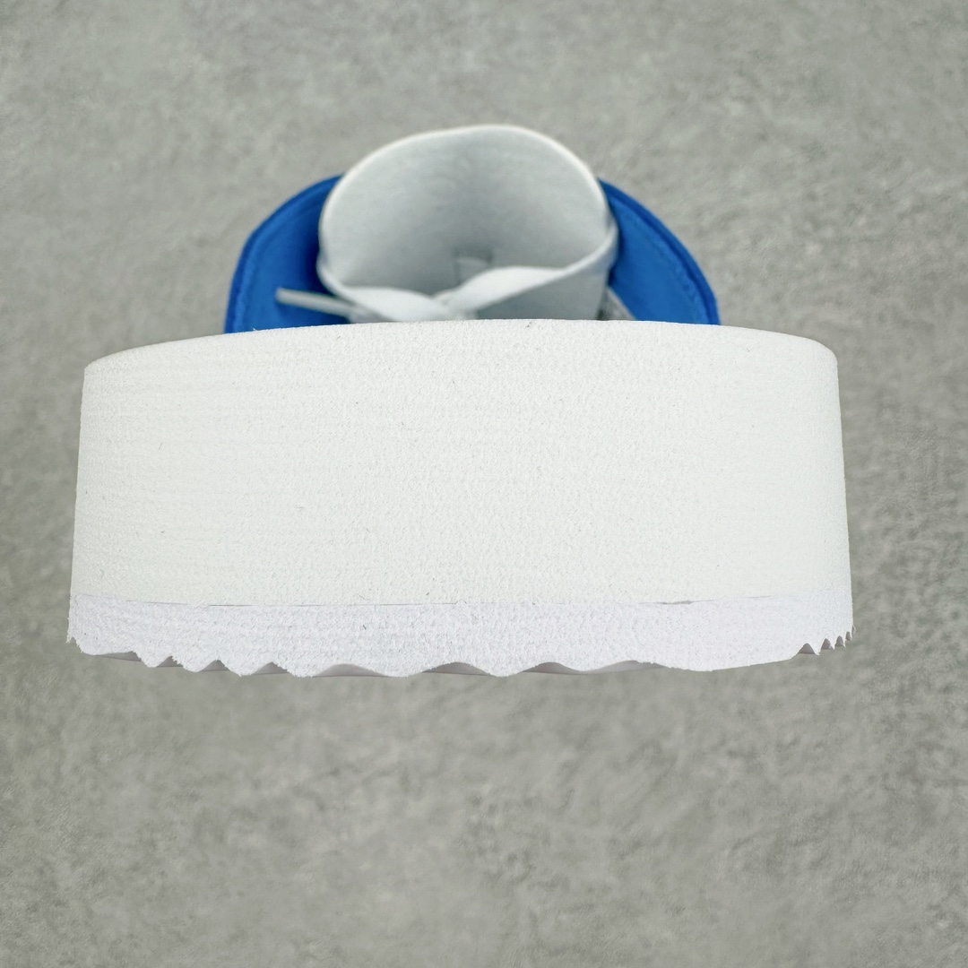 图片[8]-＃纯原 AD Gazelle Beach Slide 羚羊海滩系列经典沙滩百搭休闲运动拖鞋“蓝白”JQ7425 采用环保牛巴磨砂革鞋面材质 双层组合轻量鞋床#耐磨EVA材质压模大底 尺码： 36-45-选品中心