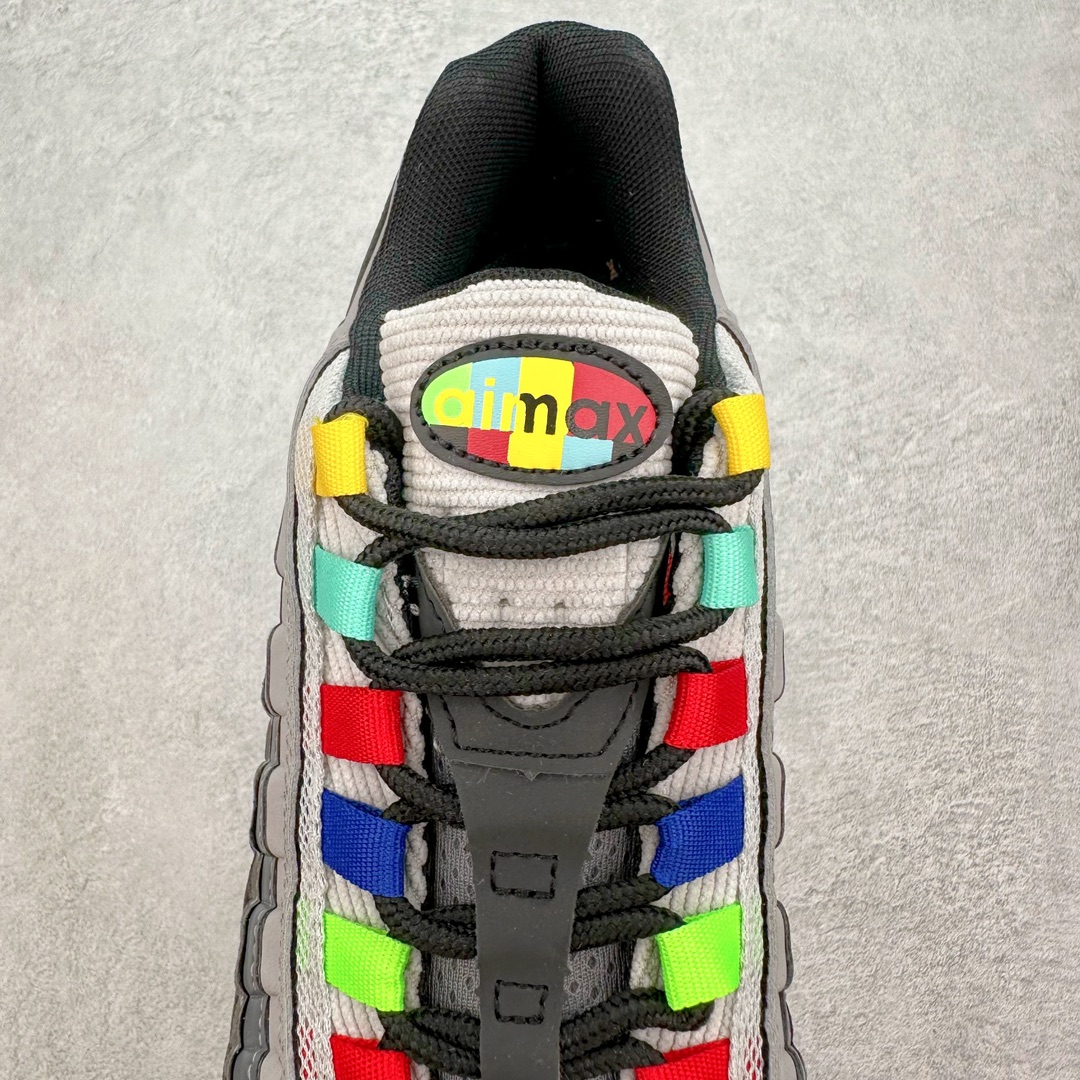 图片[5]-💰180 ＃MX版 NK Air Max 95 复古减震气垫跑鞋 810374-078 经典重温 外单专供大厂出品 品质稳定 一百余色 终端操作 鞋款设计灵感源于人体构造 中底设计基于人体的脊柱构造 是整体设计的核心 尼龙孔眼代表了肋骨 而分层式面板和网眼象征着肌肉纤维和肉体组织 Air Max 95采用了两个独立的吹塑成型的Air-Sole单元 并首次在前掌使用可视化气垫设计 Swoosh logo夜当作一个 点符号放在了鞋子的后帮位置 20年的发展让 AIR MAX 95有了不同的故事 20年后再度面向世人的时候 焕然一新的面貌 让人有了另外一种清新脱俗的感觉 SIZE：36 36.5 37.5 38 38.5 39 40 40.5 41 42 42.5 43 44 44.5 45 46 47.5 48 编码：Xby2936050-运动鞋