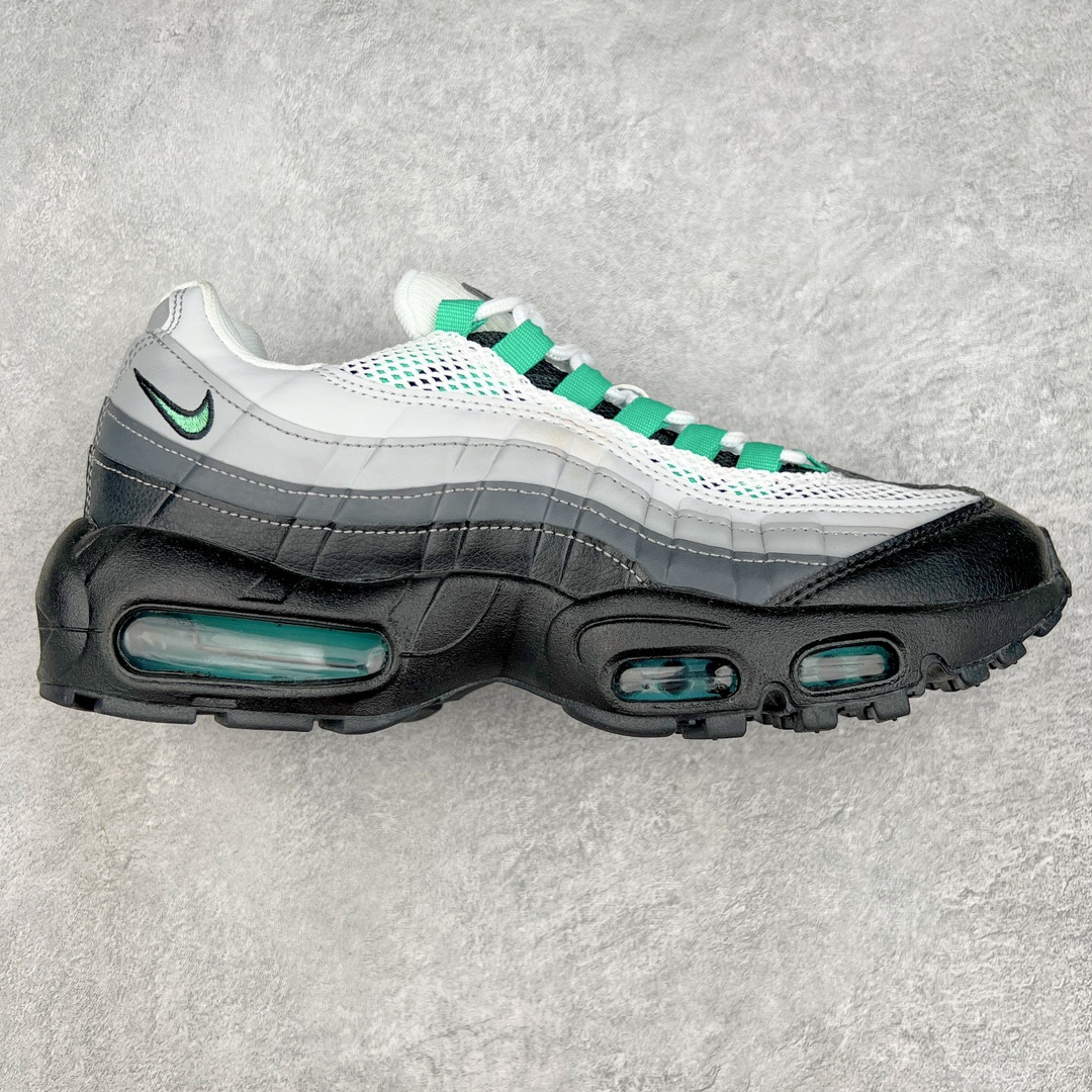 图片[5]-💰180 ＃MX版 NK Air Max 95 复古减震气垫跑鞋 经典重温 外单专供大厂出品 品质稳定 一百余色 终端操作 鞋款设计灵感源于人体构造 中底设计基于人体的脊柱构造 是整体设计的核心 尼龙孔眼代表了肋骨 而分层式面板和网眼象征着肌肉纤维和肉体组织 Air Max 95采用了两个独立的吹塑成型的Air-Sole单元 并首次在前掌使用可视化气垫设计 Swoosh logo夜当作一个 点符号放在了鞋子的后帮位置 20年的发展让 AIR MAX 95有了不同的故事 20年后再度面向世人的时候 焕然一新的面貌 让人有了另外一种清新脱俗的感觉 SIZE：36 36.5 37.5 38 38.5 39 40 40.5 41 42 42.5 43 44 44.5 45 46 47.5 48 编码：Xby2936050-运动鞋