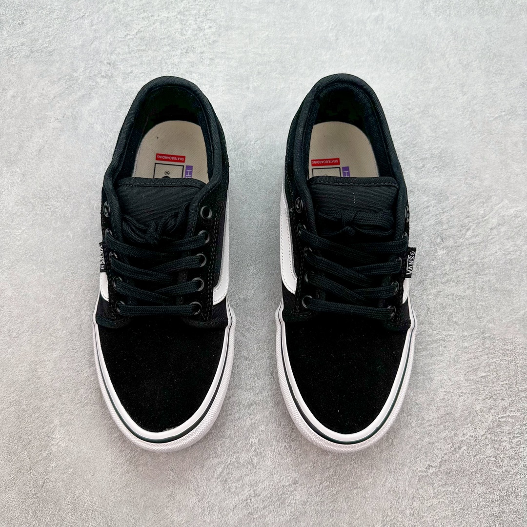 图片[2]-💰130 Vans Chukka 小面包黑白n范斯官方 全新运动帆布硫化鞋n舒适系带 加厚海绵 耐磨透气 货号：VN0A5KQZBA2 尺码：35 36 36.5 37 38 38.5 39 40 40.5 41 42 42.5 43 44 编码：by2936000-运动鞋