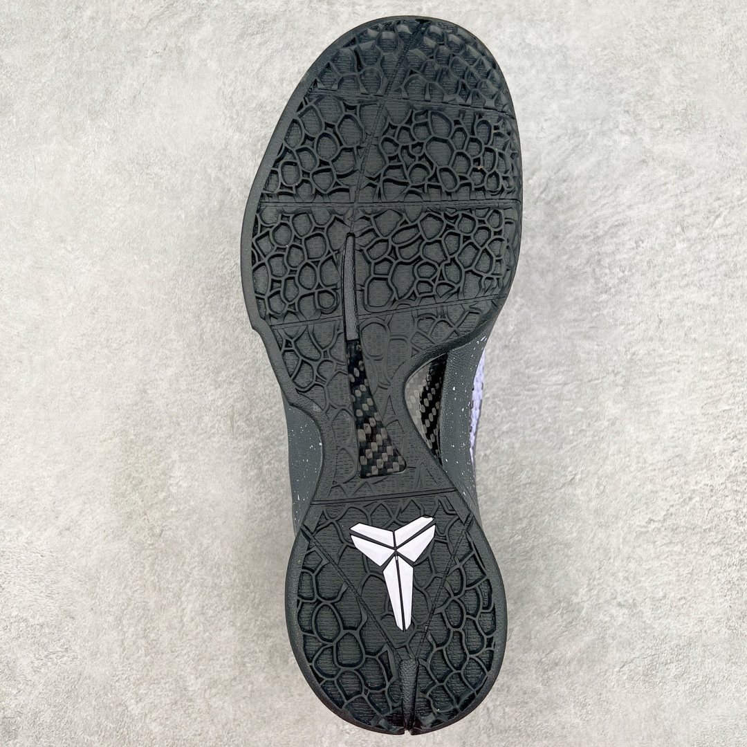 图片[9]-💰260 ＃MF NK Zoom Kobe 6 科比六代签名实战篮球鞋 星空黑紫 DM2825-001 主攻中端市场 全套原纸板楦头开发 确保原汁原味 完美呈现版型 一比一鞋头弧度高度鞋身弧度 细节品控鞋型完美 原厂TPU网格鞋带扣 正确内里网布 前后气垫加持 信仰绝不减配 全鞋身材料卡色独家定制 SWOOSH 蛇鳞 正确珠光效果（内嵌珍珠粉）独家前掌Zoom Turbo 后掌马蹄Zoom缓震 内置全真动态飞线 独家复刻U型缓震垫带独立钢印 十年情怀 这里完美落地 一个月独家售后 为实战保驾护航 尺码：40 40.5 41 42 42.5 43 44 44.5 45 45.5 46 47.5 48.5 编码：by3936030-运动鞋