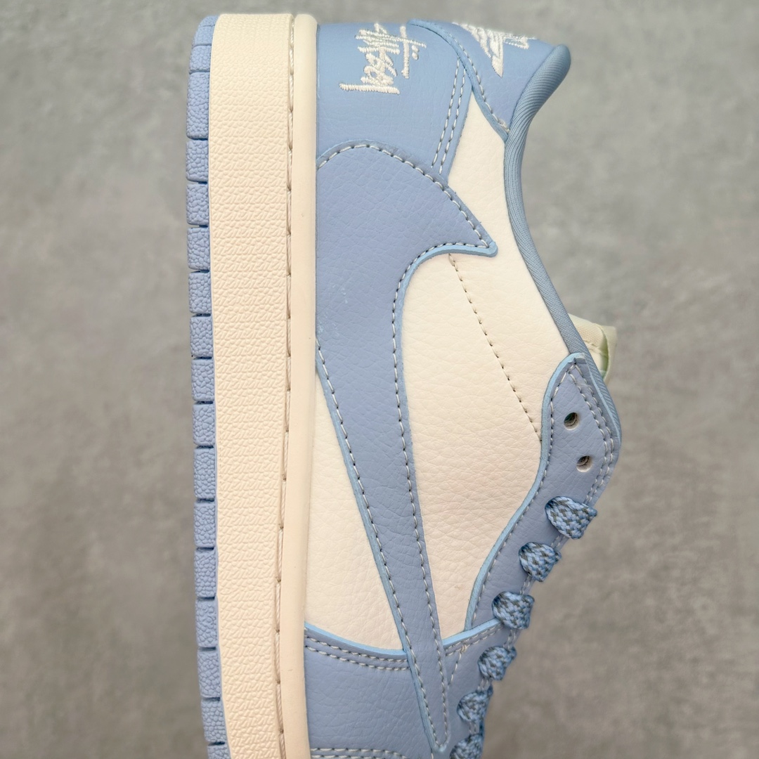 图片[6]-💰250 TS x Air Jordan AJ1 Low 倒钩低帮联名定制配色 BB6588-101 原厂内置气垫魔块 A模大底 头层小牛皮 鞋舌AJ原厂专用牛津布+AJ专用反口珍珠布+原厂无杂质高弹内里海棉+特殊封边弹力鞋带 SIZE：36 36.5 37.5 38 38.5 39 40 40.5 41 42 42.5 43 44 44.5 45 46 47.5 编码：Dby3936020-运动鞋