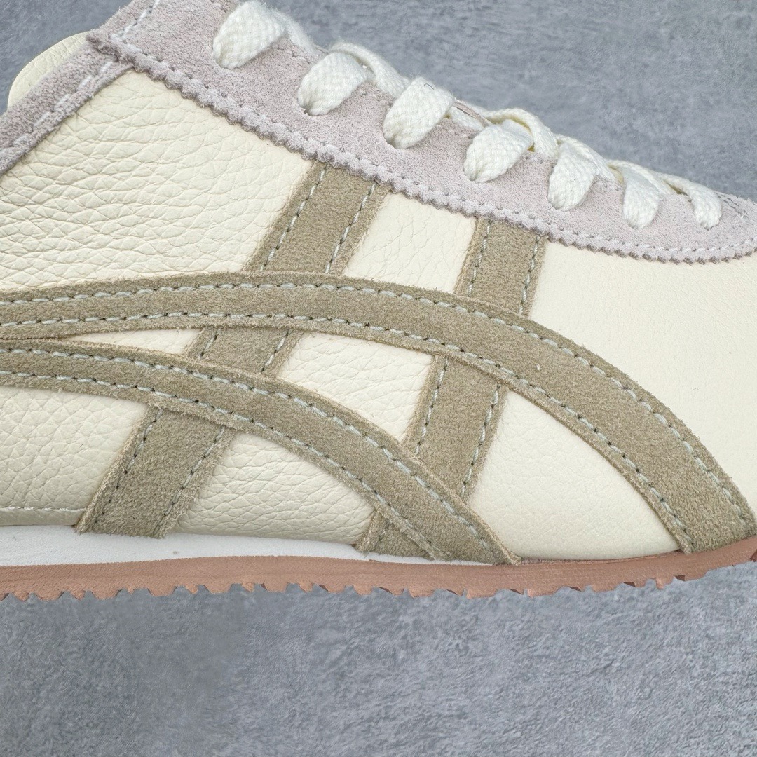图片[19]-＃HK纯原 Asics Onitsuka Tiger MEXICO 66 亚瑟士鬼冢虎复古经典板鞋 市场最强版本 头层小羊皮加持 海外订单工厂出品 超成熟稳定的做工品控 原装全套纸板楦头开发 原汁原味 完美呈现版型 私模正确鞋底咬花纹路 一比一鞋头弧度高度鞋身弧度 绝不口嗨 细节品控鞋型随意秒杀市面 原档咬花纹路私模大底 一个单元有六个三角形 总体形拼接呈现花瓣状 官方四联吊牌 原装Ortholite轻量化鞋垫 原盒原配 质保卡 说明书 钢印防尘纸 纸板中底带钢印 乳胶组合鞋垫 支持全方位的对比专柜 产品从款式颜色造型上体现出追求舒适和细节的完美 鞋类更是推崇手工制作的严谨与完美 融舒适性与可穿性的设计风格 注重细节的完美和别致魅力 既保持稳重 又不失轻松的时尚感 尺码：36 37 37.5 38 39 39.5 40 40.5 41.5 42 42.5 43.5 44 45 46-选品中心