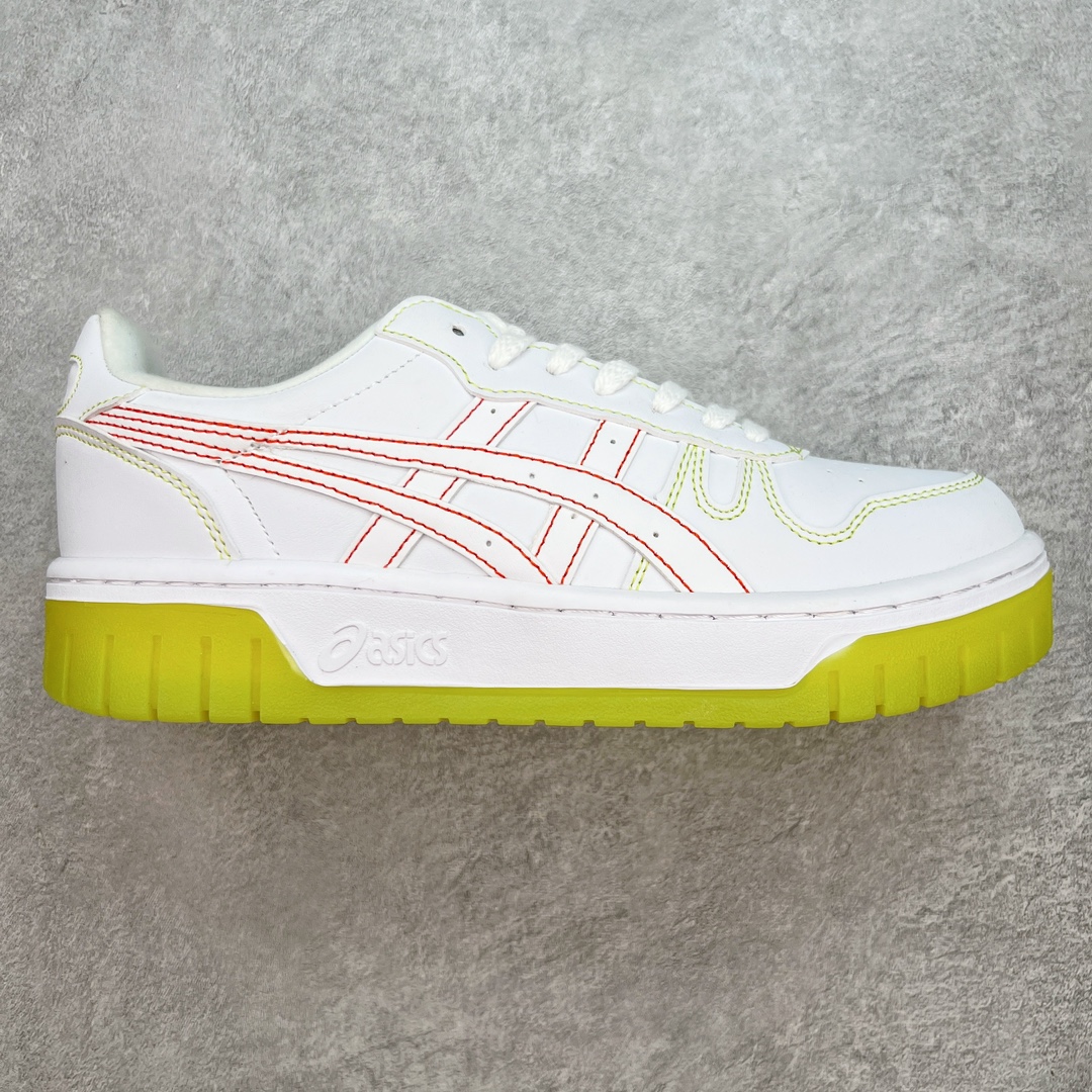 💰140 ASICS COURT TRAIL MZ 亚瑟士包头增高板鞋 复古风刮起来 百搭舒适绝绝子 谁的鞋柜里没有一双百搭的ASICS亚瑟士复古鞋呢 配色很大气 米色黑色复古内味拉满了 厚底又加了一丝时尚感 搭配90年代经典虎爪纹 logo设计 很有特色 我敢说这双可以是超级万能百搭的了 上脚也很轻便透气 超级舒服 尺码：36-45 编码：Tby2936010-运动鞋