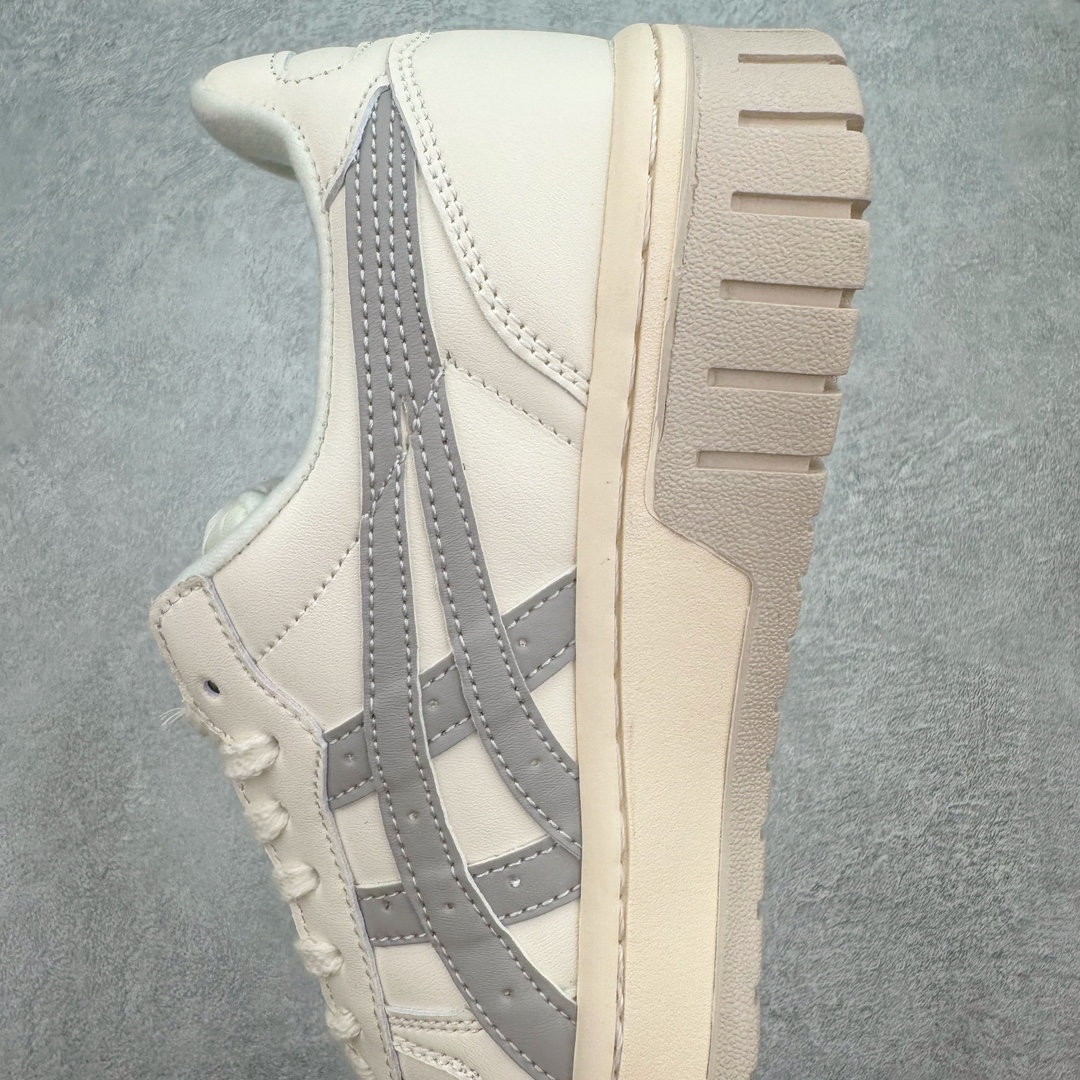 图片[7]-💰140 ASICS COURT TRAIL MZ 亚瑟士包头增高板鞋 复古风刮起来 百搭舒适绝绝子 谁的鞋柜里没有一双百搭的ASICS亚瑟士复古鞋呢 配色很大气 米色黑色复古内味拉满了 厚底又加了一丝时尚感 搭配90年代经典虎爪纹 logo设计 很有特色 我敢说这双可以是超级万能百搭的了 上脚也很轻便透气 超级舒服 尺码：36-45 编码：Tby2936010-运动鞋