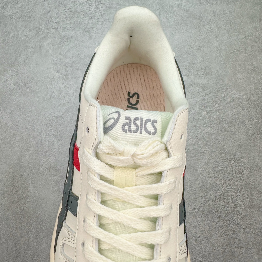 图片[5]-💰140 ASICS COURT TRAIL MZ 亚瑟士包头增高板鞋 复古风刮起来 百搭舒适绝绝子 谁的鞋柜里没有一双百搭的ASICS亚瑟士复古鞋呢 配色很大气 米色黑色复古内味拉满了 厚底又加了一丝时尚感 搭配90年代经典虎爪纹 logo设计 很有特色 我敢说这双可以是超级万能百搭的了 上脚也很轻便透气 超级舒服 尺码：36-45 编码：Tby2936010-运动鞋