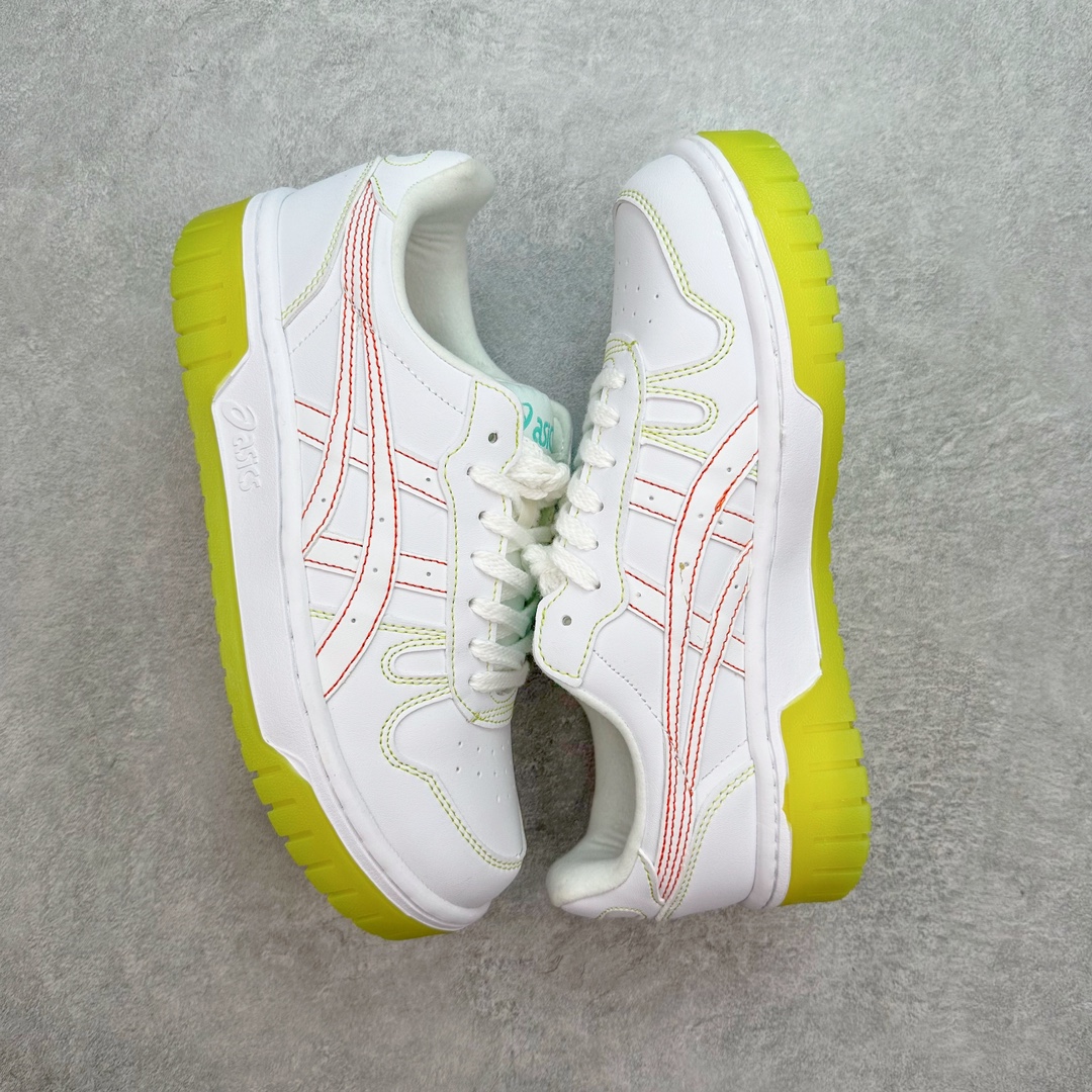 图片[3]-💰140 ASICS COURT TRAIL MZ 亚瑟士包头增高板鞋 复古风刮起来 百搭舒适绝绝子 谁的鞋柜里没有一双百搭的ASICS亚瑟士复古鞋呢 配色很大气 米色黑色复古内味拉满了 厚底又加了一丝时尚感 搭配90年代经典虎爪纹 logo设计 很有特色 我敢说这双可以是超级万能百搭的了 上脚也很轻便透气 超级舒服 尺码：36-45 编码：Tby2936010-运动鞋