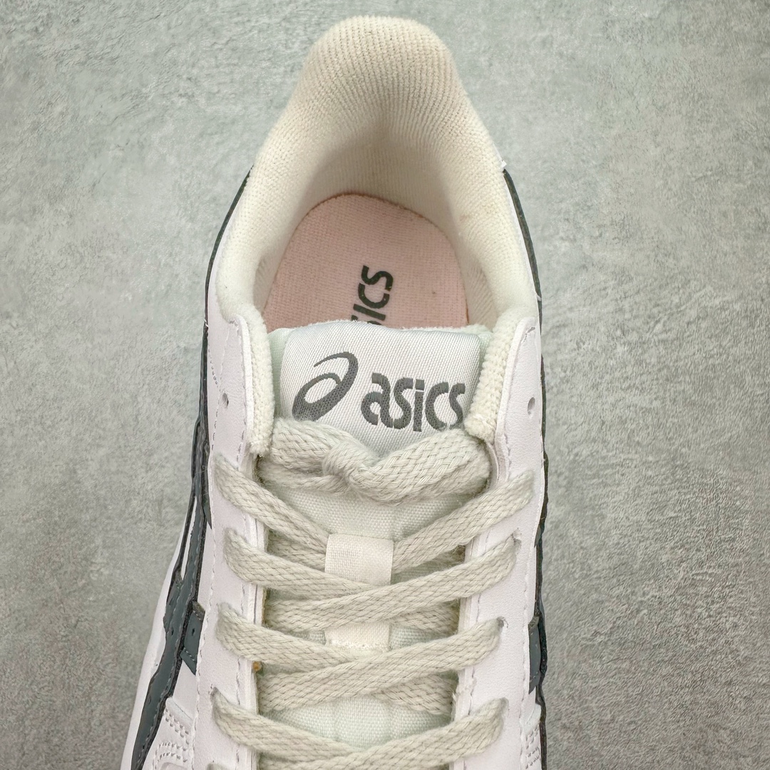 图片[5]-💰140 ASICS COURT TRAIL MZ 亚瑟士包头增高板鞋 复古风刮起来 百搭舒适绝绝子 谁的鞋柜里没有一双百搭的ASICS亚瑟士复古鞋呢 配色很大气 米色黑色复古内味拉满了 厚底又加了一丝时尚感 搭配90年代经典虎爪纹 logo设计 很有特色 我敢说这双可以是超级万能百搭的了 上脚也很轻便透气 超级舒服 尺码：36-45 编码：Tby2936010-运动鞋