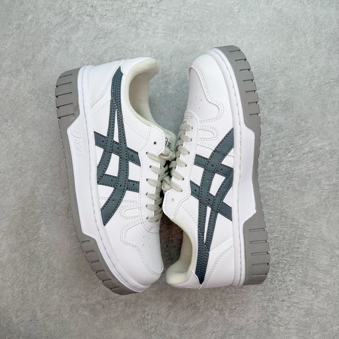 图片[3]-💰140 ASICS COURT TRAIL MZ 亚瑟士包头增高板鞋 复古风刮起来 百搭舒适绝绝子 谁的鞋柜里没有一双百搭的ASICS亚瑟士复古鞋呢 配色很大气 米色黑色复古内味拉满了 厚底又加了一丝时尚感 搭配90年代经典虎爪纹 logo设计 很有特色 我敢说这双可以是超级万能百搭的了 上脚也很轻便透气 超级舒服 尺码：36-45 编码：Tby2936010-运动鞋