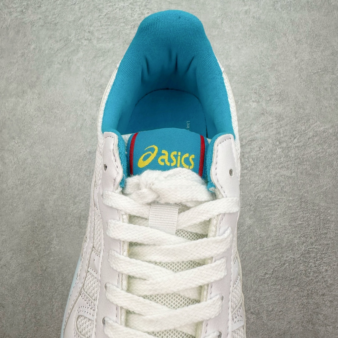 图片[5]-💰140 ASICS COURT TRAIL MZ 亚瑟士包头增高板鞋 复古风刮起来 百搭舒适绝绝子 谁的鞋柜里没有一双百搭的ASICS亚瑟士复古鞋呢 配色很大气 米色黑色复古内味拉满了 厚底又加了一丝时尚感 搭配90年代经典虎爪纹 logo设计 很有特色 我敢说这双可以是超级万能百搭的了 上脚也很轻便透气 超级舒服 尺码：36-45 编码：Tby2936010-运动鞋