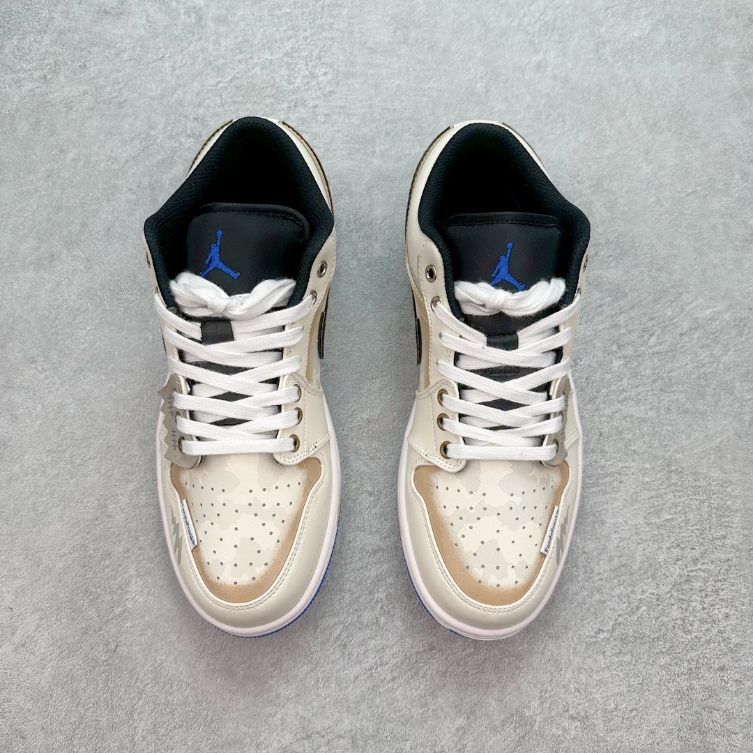 图片[2]-💰260 Air Jordan AJ1 Low 低帮系列定制配色 553558-140 原厂内置气垫魔块 A模大底 头层小牛皮 鞋舌AJ原厂专用牛津布+AJ专用反口珍珠布+原厂无杂质高弹内里海棉+特殊封边弹力鞋带 SIZE：36 36.5 37.5 38 38.5 39 40 40.5 41 42 42.5 43 44 44.5 45 46 编码：Jby3936030-运动鞋