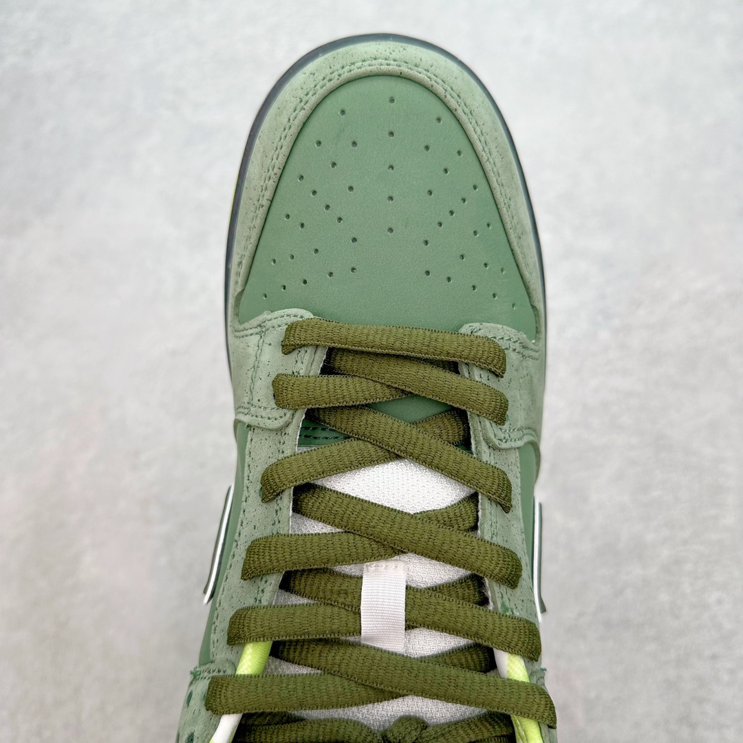 图片[4]-💰170 ＃福利特价‼Concepts x NK SB Dunk Low \”Green Lobster\” 联名绿龙虾 BV1310-337 正确头层皮料 细节均购入原鞋校对开发 全套原纸板楦头加持 细节品控鞋型稳定 独家私模官方最新原厂磨具打造大底 鞋头坡度极致还原 原盒原配 玻璃冲刀 超高清洁度 全鞋零毛边皮料切割 正确中底布背胶中底布拉帮走线 SIZE：36 36.5 37.5 38 38.5 39 40 40.5 41 42 42.5 43 44 44.5 45 46 47.5 编码：by2936040-运动鞋