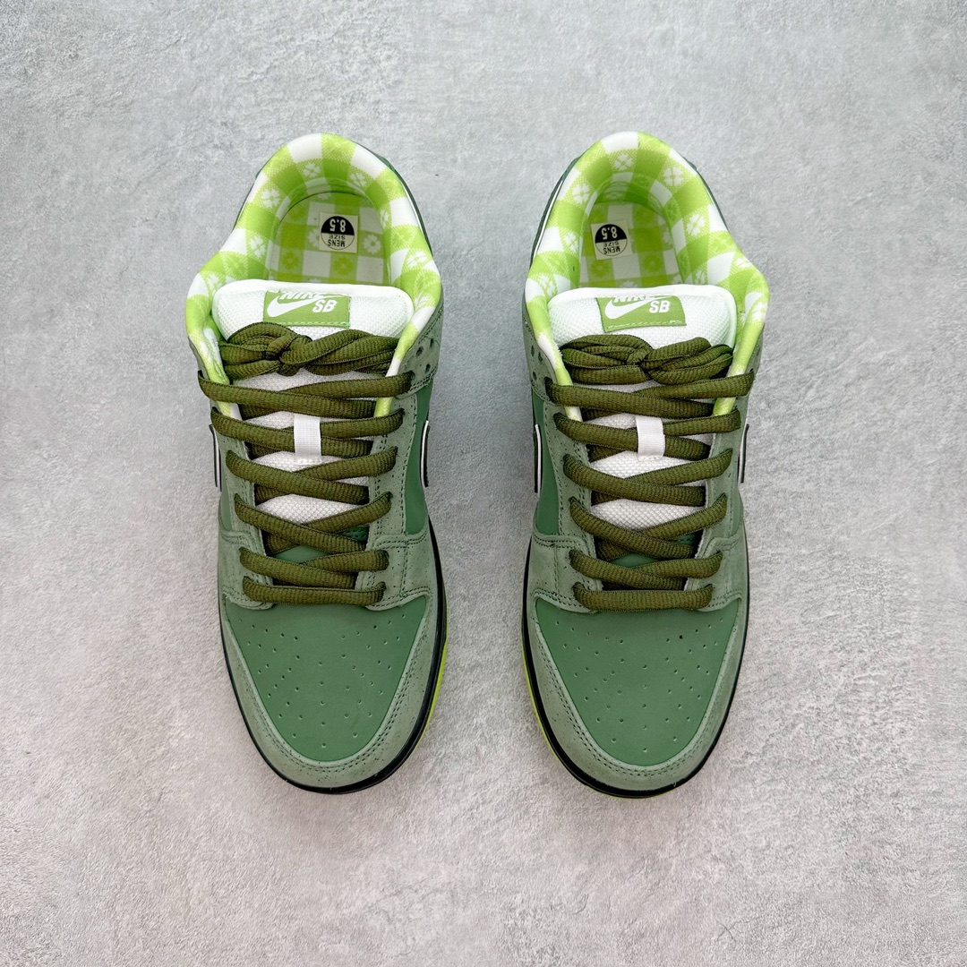 图片[2]-💰170 ＃福利特价‼Concepts x NK SB Dunk Low \”Green Lobster\” 联名绿龙虾 BV1310-337 正确头层皮料 细节均购入原鞋校对开发 全套原纸板楦头加持 细节品控鞋型稳定 独家私模官方最新原厂磨具打造大底 鞋头坡度极致还原 原盒原配 玻璃冲刀 超高清洁度 全鞋零毛边皮料切割 正确中底布背胶中底布拉帮走线 SIZE：36 36.5 37.5 38 38.5 39 40 40.5 41 42 42.5 43 44 44.5 45 46 47.5 编码：by2936040-运动鞋