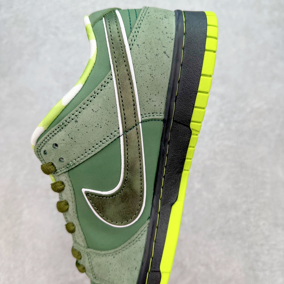 图片[7]-💰170 ＃福利特价‼Concepts x NK SB Dunk Low \”Green Lobster\” 联名绿龙虾 BV1310-337 正确头层皮料 细节均购入原鞋校对开发 全套原纸板楦头加持 细节品控鞋型稳定 独家私模官方最新原厂磨具打造大底 鞋头坡度极致还原 原盒原配 玻璃冲刀 超高清洁度 全鞋零毛边皮料切割 正确中底布背胶中底布拉帮走线 SIZE：36 36.5 37.5 38 38.5 39 40 40.5 41 42 42.5 43 44 44.5 45 46 47.5 编码：by2936040-运动鞋