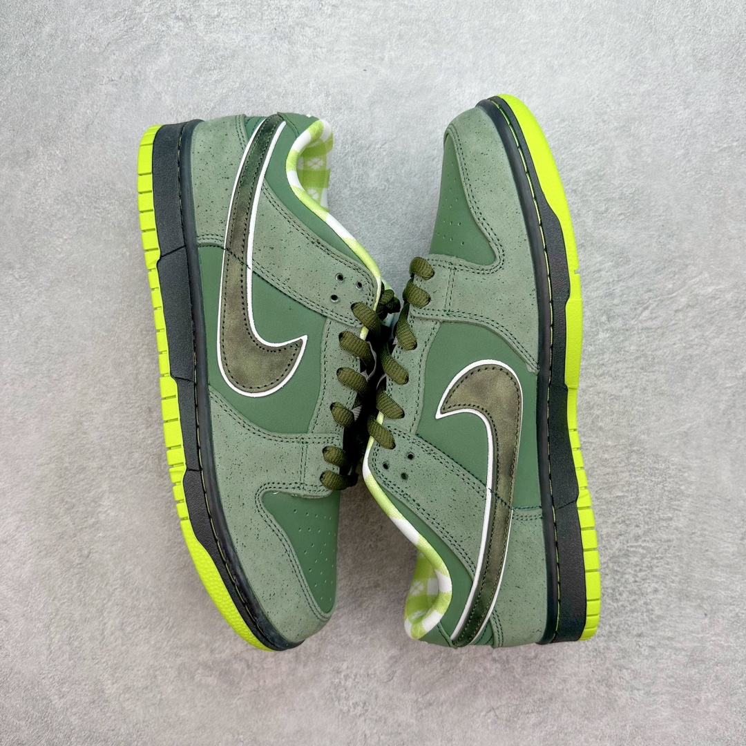 图片[3]-💰170 ＃福利特价‼Concepts x NK SB Dunk Low \”Green Lobster\” 联名绿龙虾 BV1310-337 正确头层皮料 细节均购入原鞋校对开发 全套原纸板楦头加持 细节品控鞋型稳定 独家私模官方最新原厂磨具打造大底 鞋头坡度极致还原 原盒原配 玻璃冲刀 超高清洁度 全鞋零毛边皮料切割 正确中底布背胶中底布拉帮走线 SIZE：36 36.5 37.5 38 38.5 39 40 40.5 41 42 42.5 43 44 44.5 45 46 47.5 编码：by2936040-运动鞋